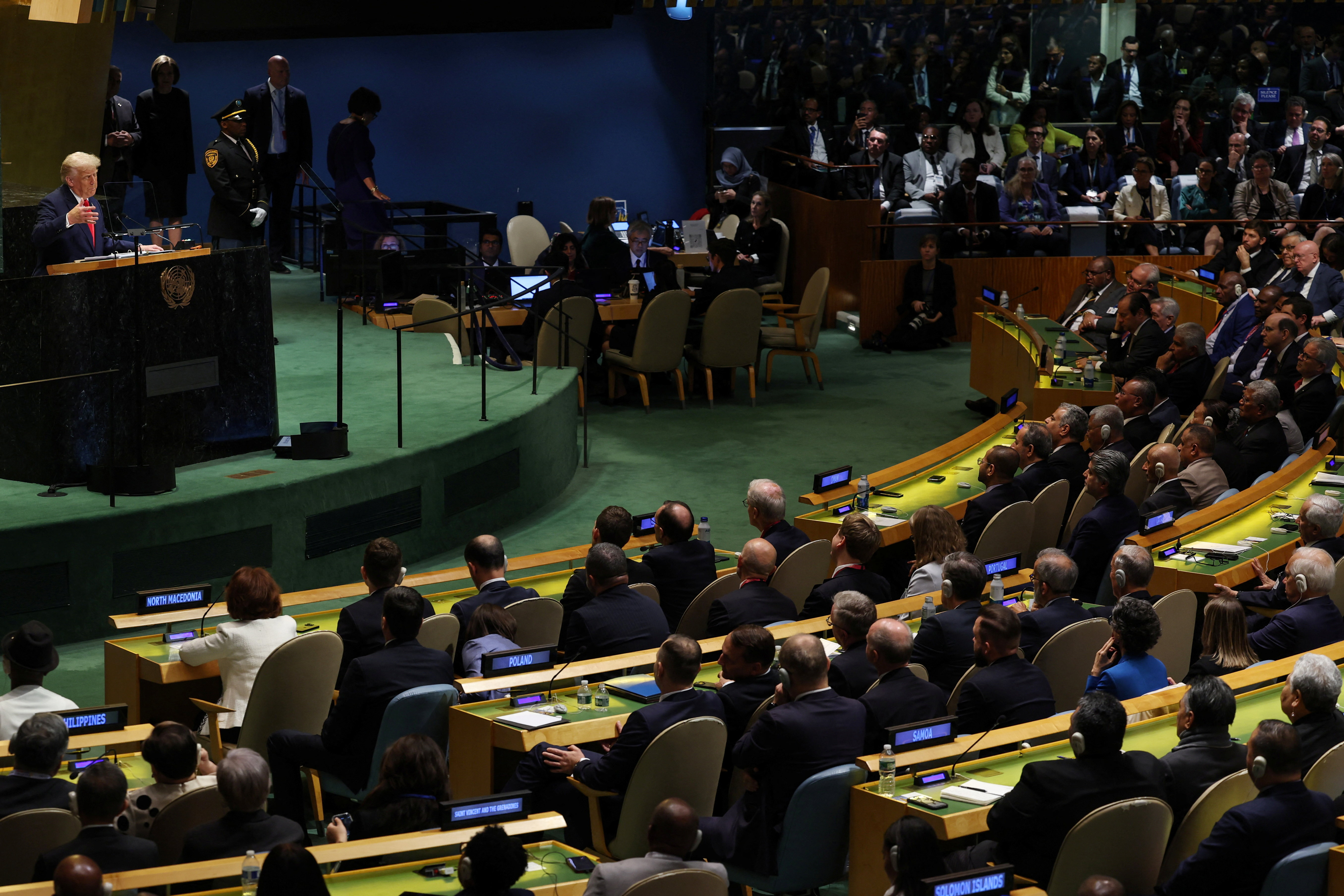 Τραμπ: Το μήνυμα για το Ουκρανικό, η «απάτη» της υπερθέρμανσης και η αναφορά στην Ελλάδα-1