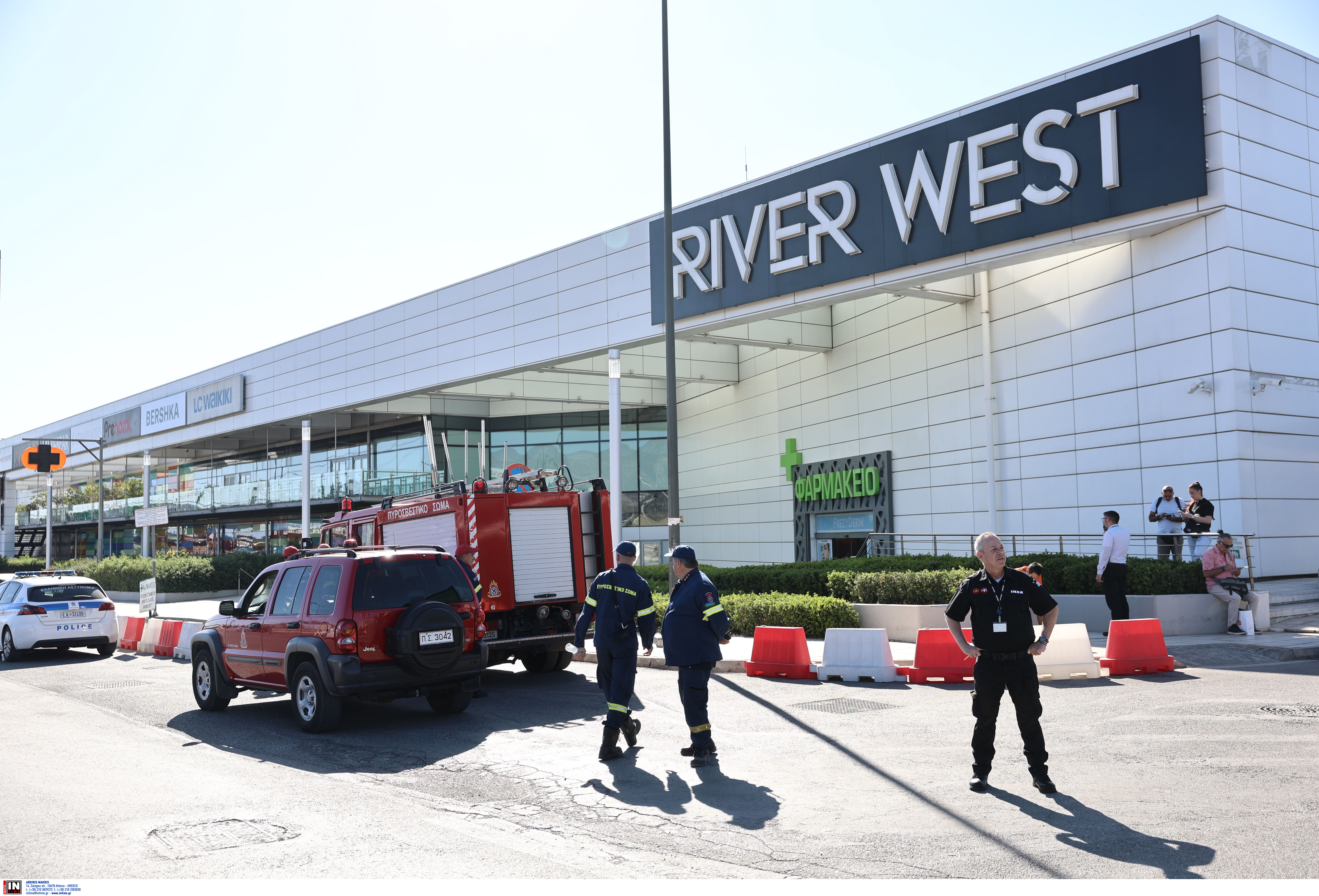 River West: Λήξη συναγερμού μετά το τηλεφώνημα για βόμβα-1