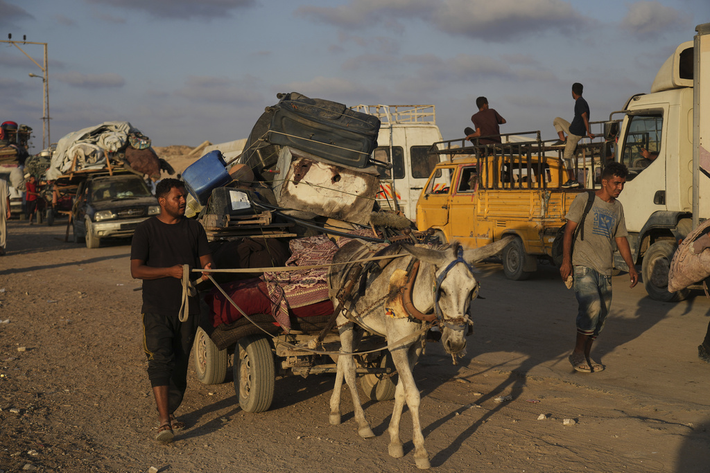 Η μεγάλη φυγή των Παλαιστινίων από την πόλη της Γάζας – Εικόνες και χάρτες-7
