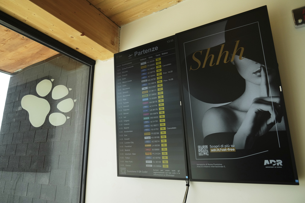 Στο αεροδρόμιο της Ρώμης άνοιξε πολυτελές ξενοδοχείο για σκύλους – Χαλάρωση με αρωματοθεραπεία και μουσική-1