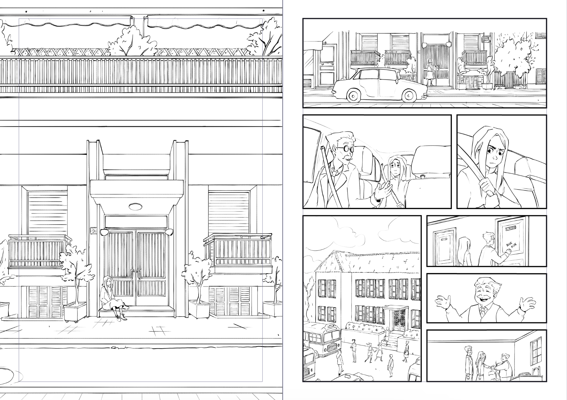 «Το Ψέμα» της Ζωρζ Σαρή γίνεται graphic novel-3