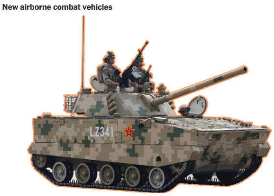 Επίδειξη ισχύος από την Κίνα: Υπερηχητικοί πύραυλοι, stealth drοnes και ρομποτικοί «λύκοι»-5