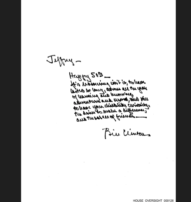 Προσωπικές φωτογραφίες και υπονοούμενα στο λεύκωμα γενεθλίων του Επσταϊν-3