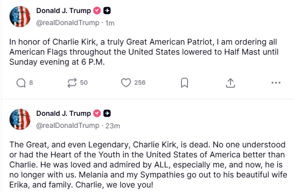 Τσάρλι Κερκ: Δολοφόνησαν τον γνωστό υποστηρικτή του Τραμπ-8