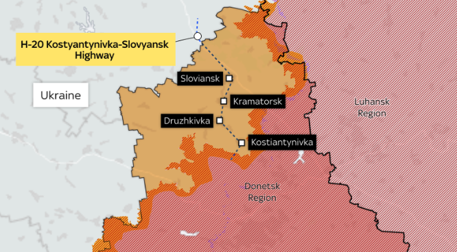 Ουκρανία: Η πραγματικότητα στο πεδίο μέσα από τέσσερις χάρτες-3