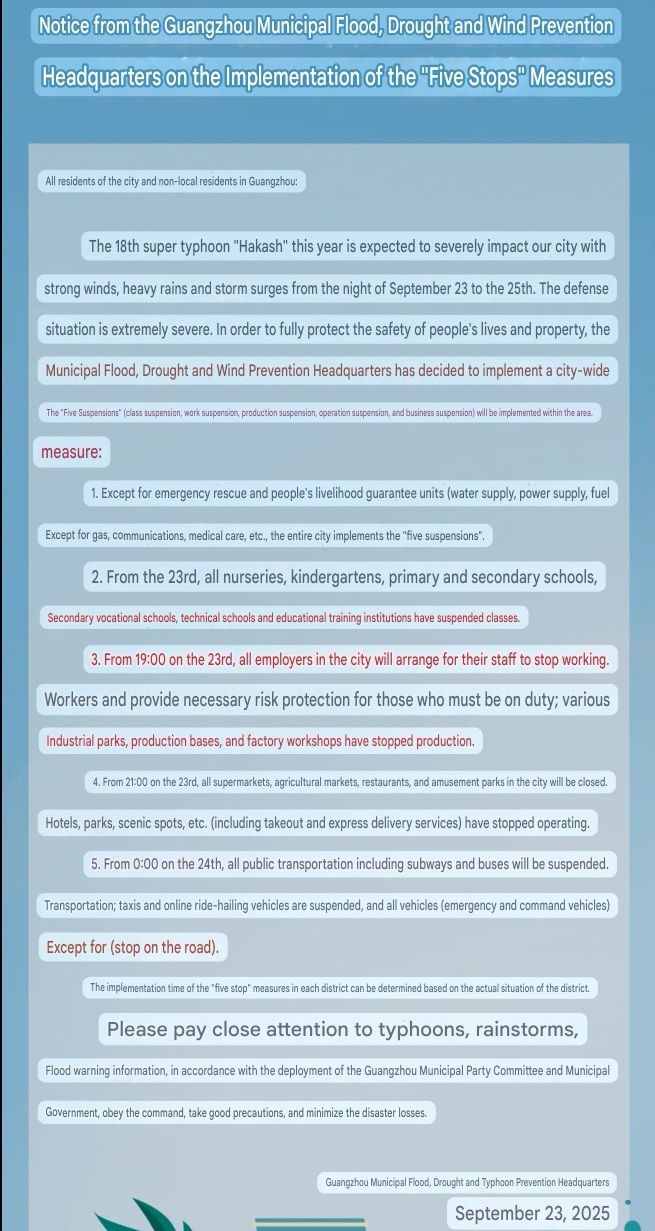 Lockdown σε Χονγκ Κονγκ και νότια Κίνα λόγω του «τυφώνα της χρονιάς»-1