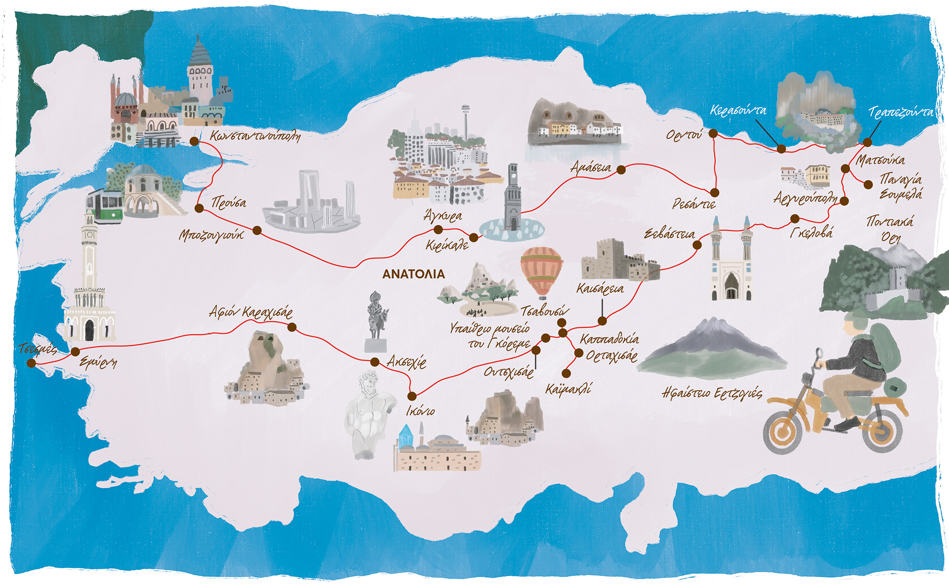 4.500 χιλιόμετρα, 17 ημέρες: Ο γύρος της Τουρκίας πάνω σε μηχανή-10