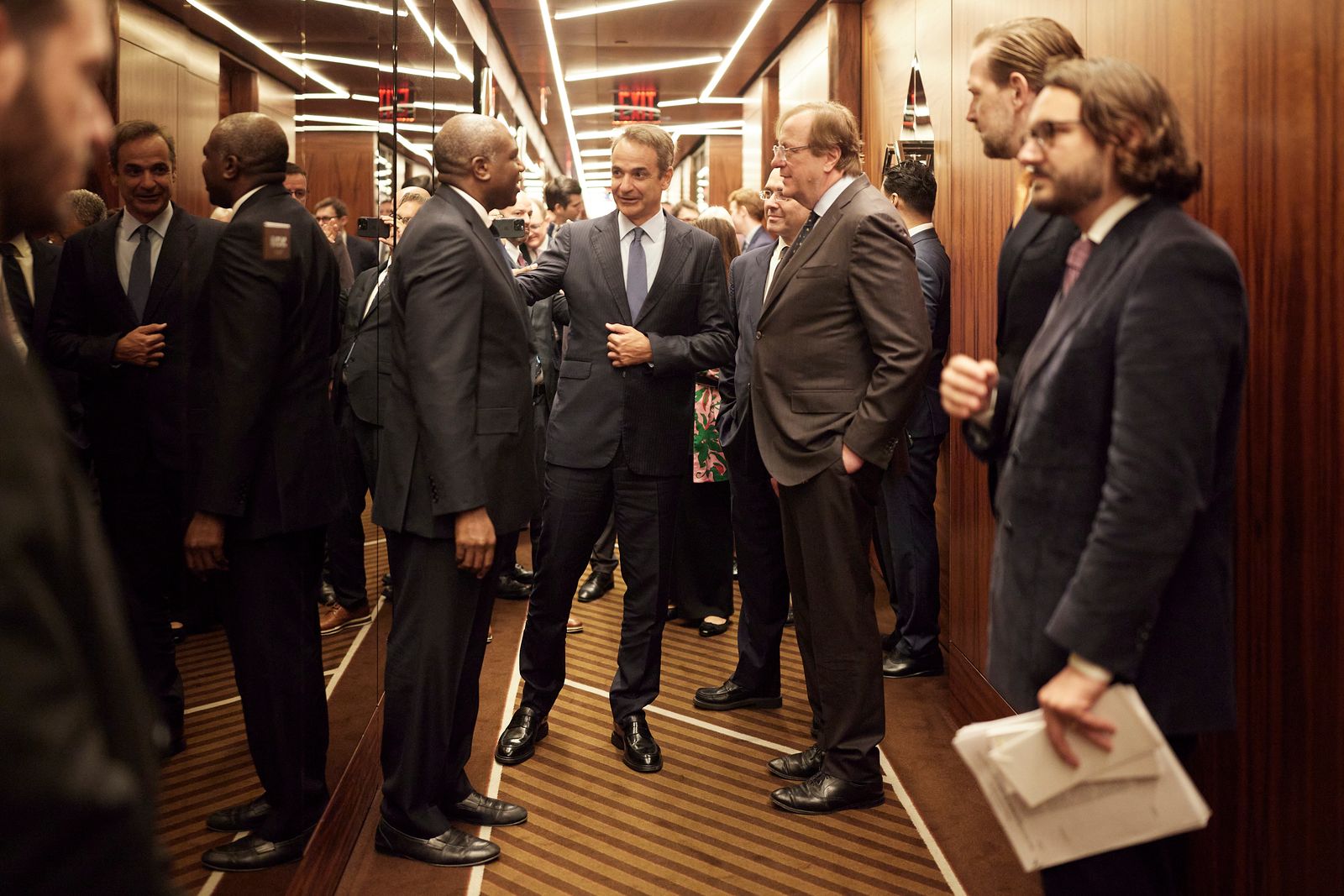 Συνάντηση γνωριμίας Μητσοτάκη – Γκίλφοϊλ στη Νέα Υόρκη-3