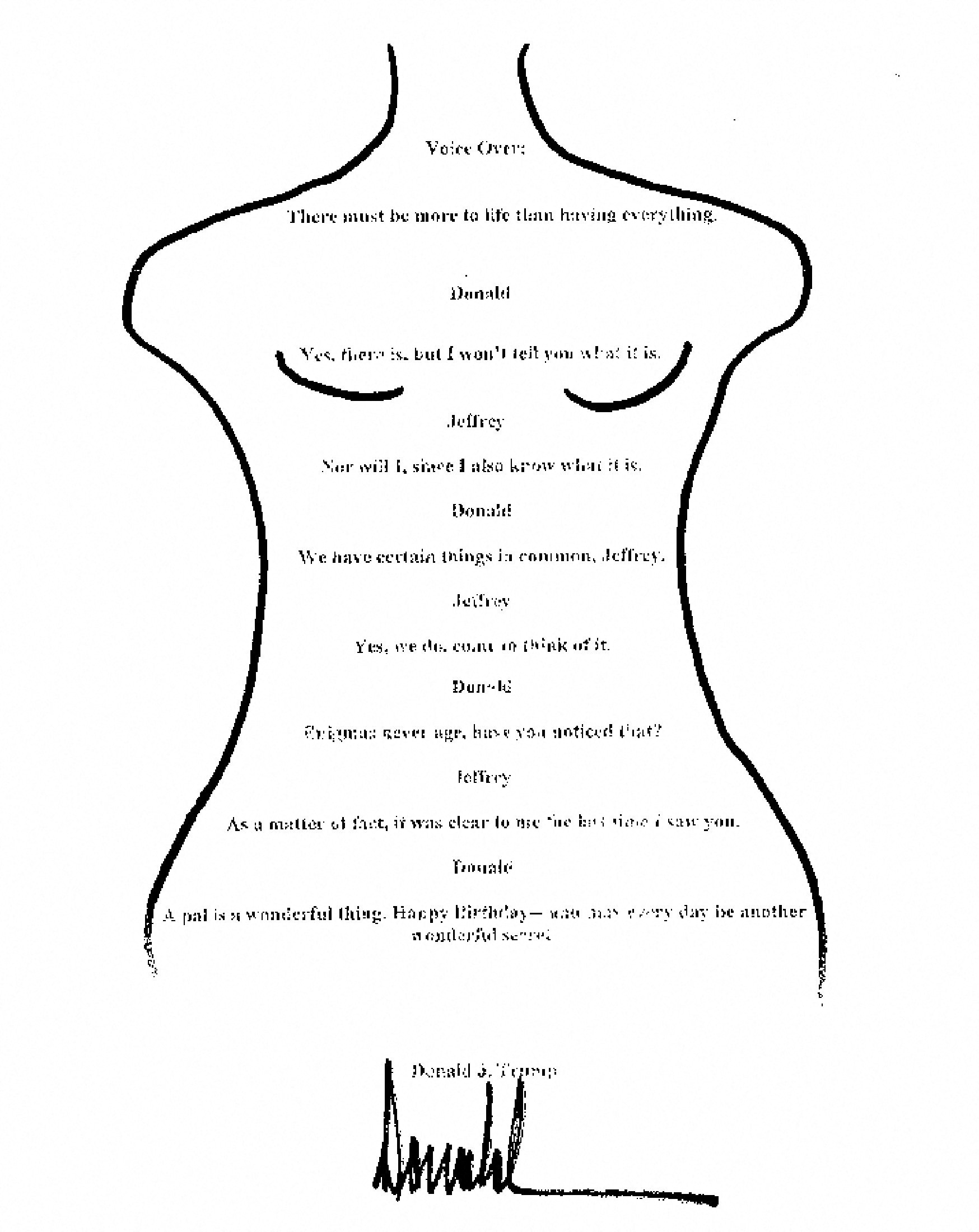 Υπόθεση Επσταϊν: Στο φως νέα αρχεία από το «λεύκωμα γενεθλίων» – Τι γνωρίζουμε-1