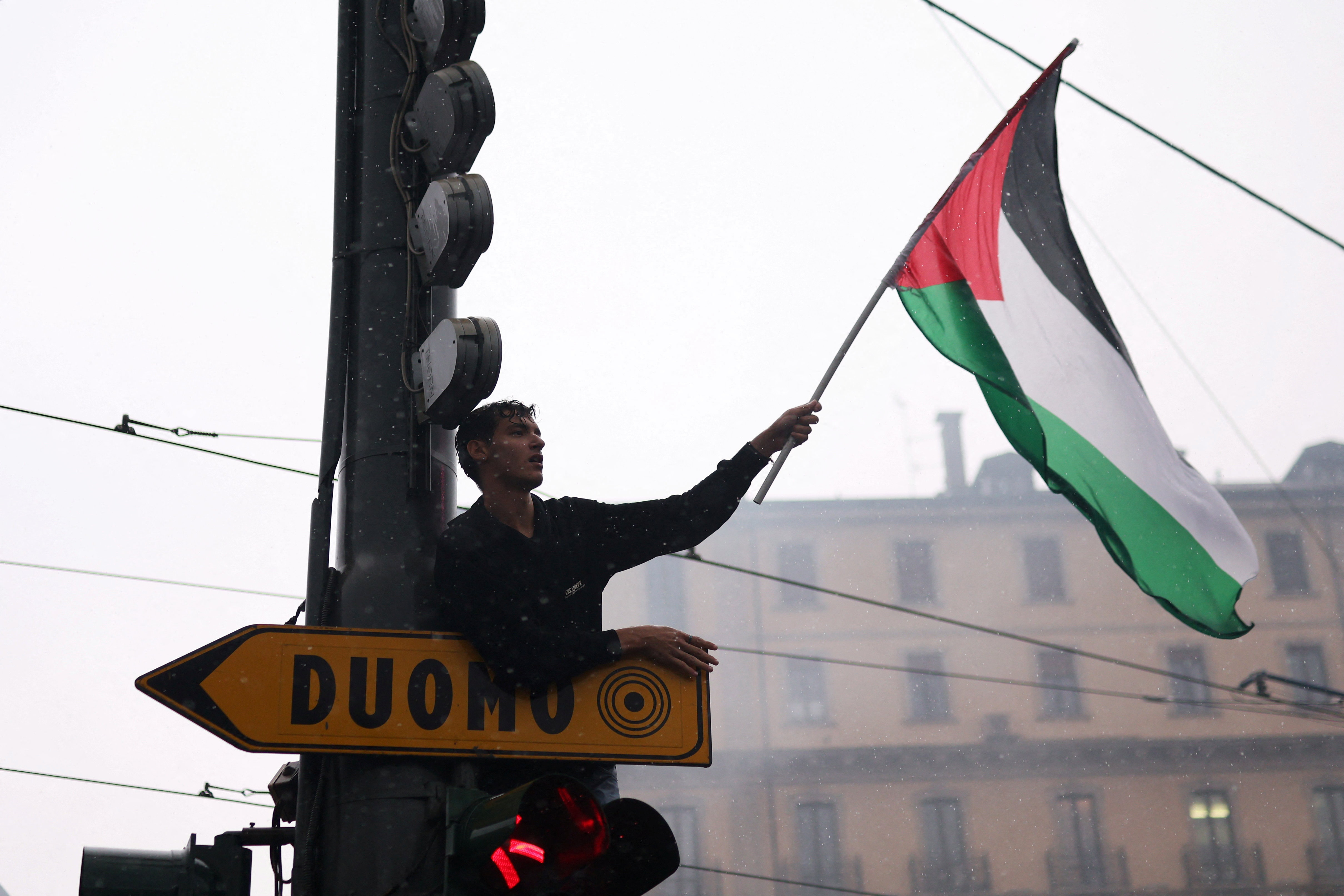 Ιταλία: Διαδηλώσεις υπέρ των Παλαιστινίων σε 80 πόλεις-1