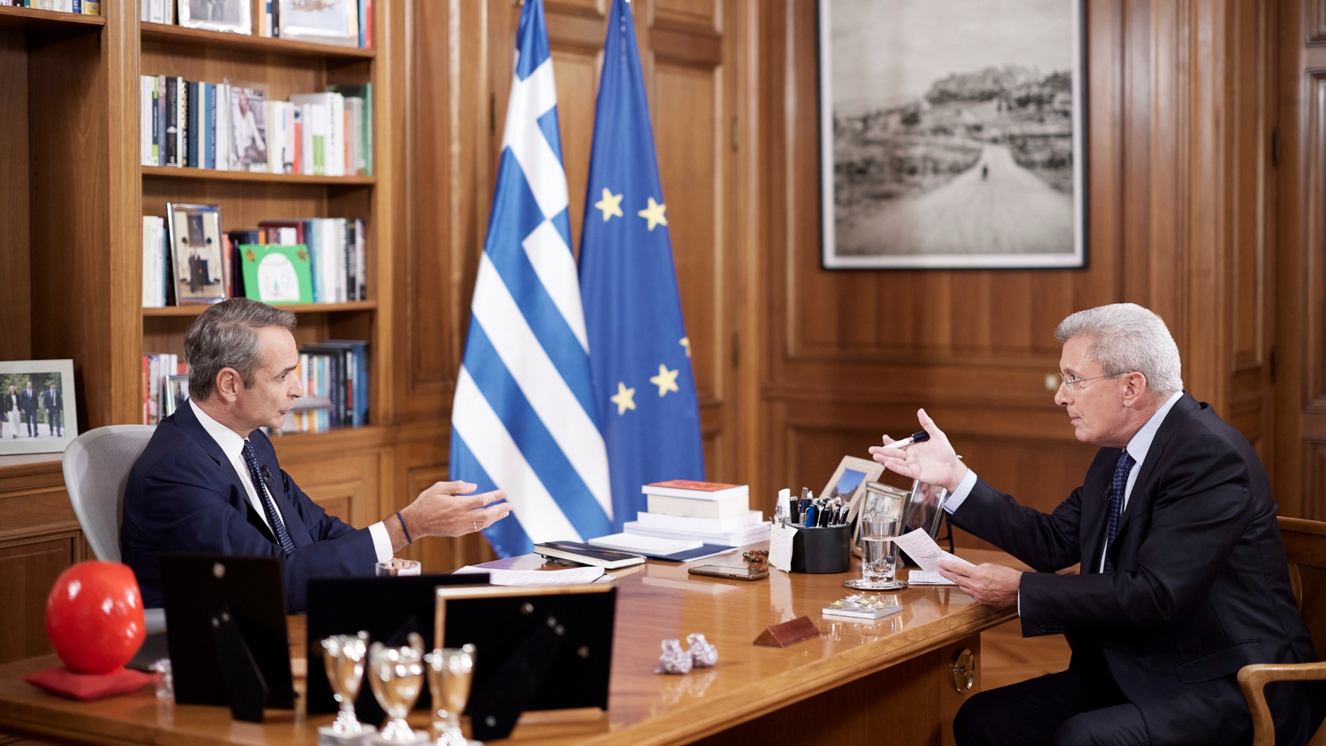 Κυρ. Μητσοτάκης: Δεν αλλάζει εν κινήσει ο εκλογικός νόμος – Eπιδιώκουμε ήρεμα νερά με την Τουρκία-1