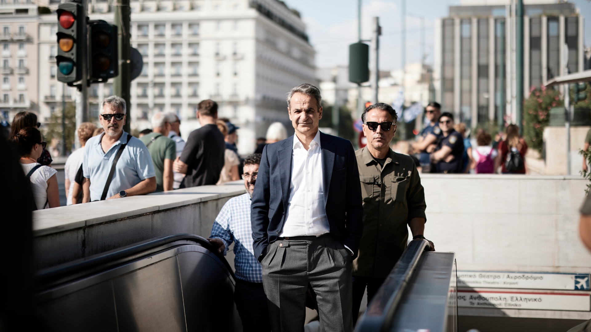 Κυρ. Μητσοτάκης: Στο μετρό του Συντάγματος ενόψει της 24ωρης λειτουργίας τα Σάββατα-1