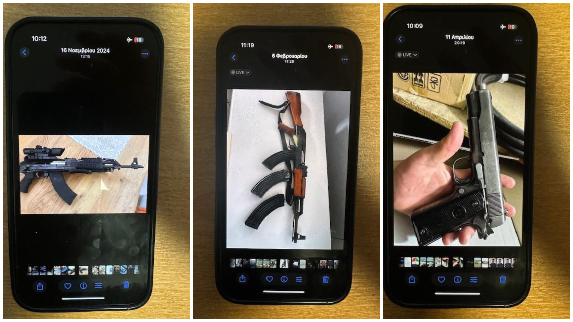 Μαφία της Κρήτης: Εκαναν αγοραπωλησίες όπλων μέσω Viber – Εικόνες-2