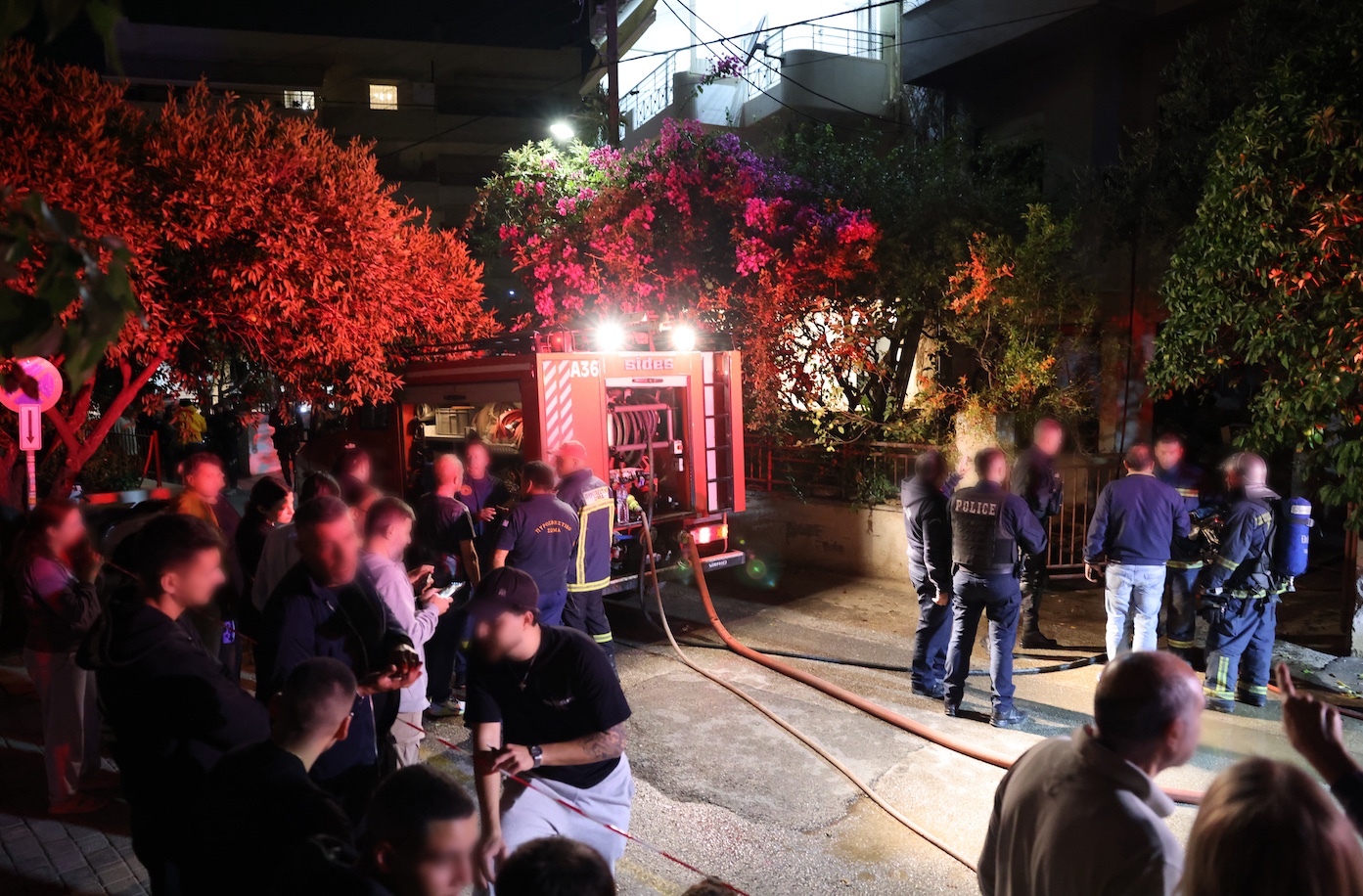 Θρίλερ στο Ηράκλειο: Δύο νεκροί σε διαμέρισμα που παραδόθηκε στις φλόγες-1