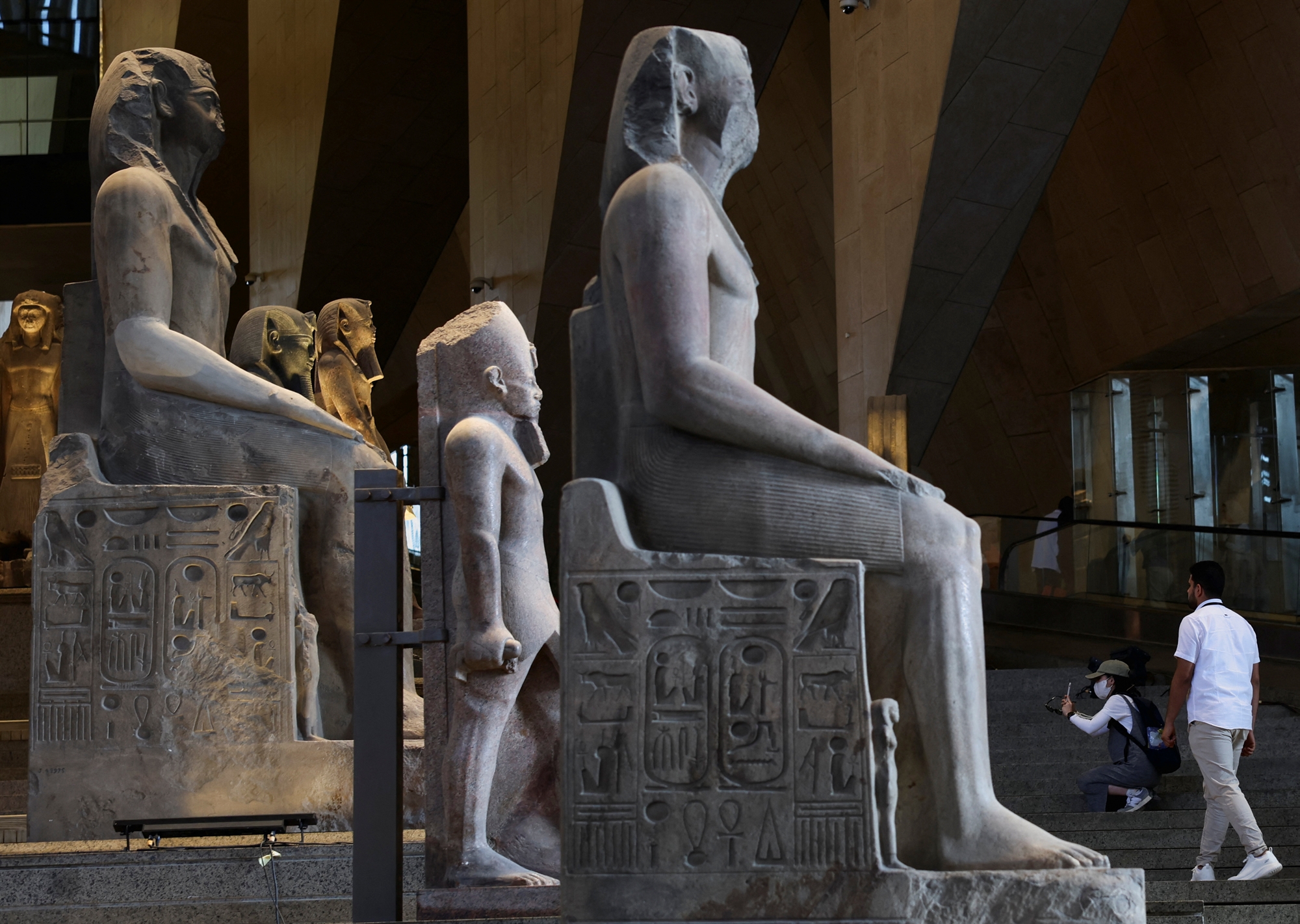 Μεγάλο Αιγυπτιακό Μουσείο: Το «πετράδι» της Γκίζας αποκαλύπτεται-1