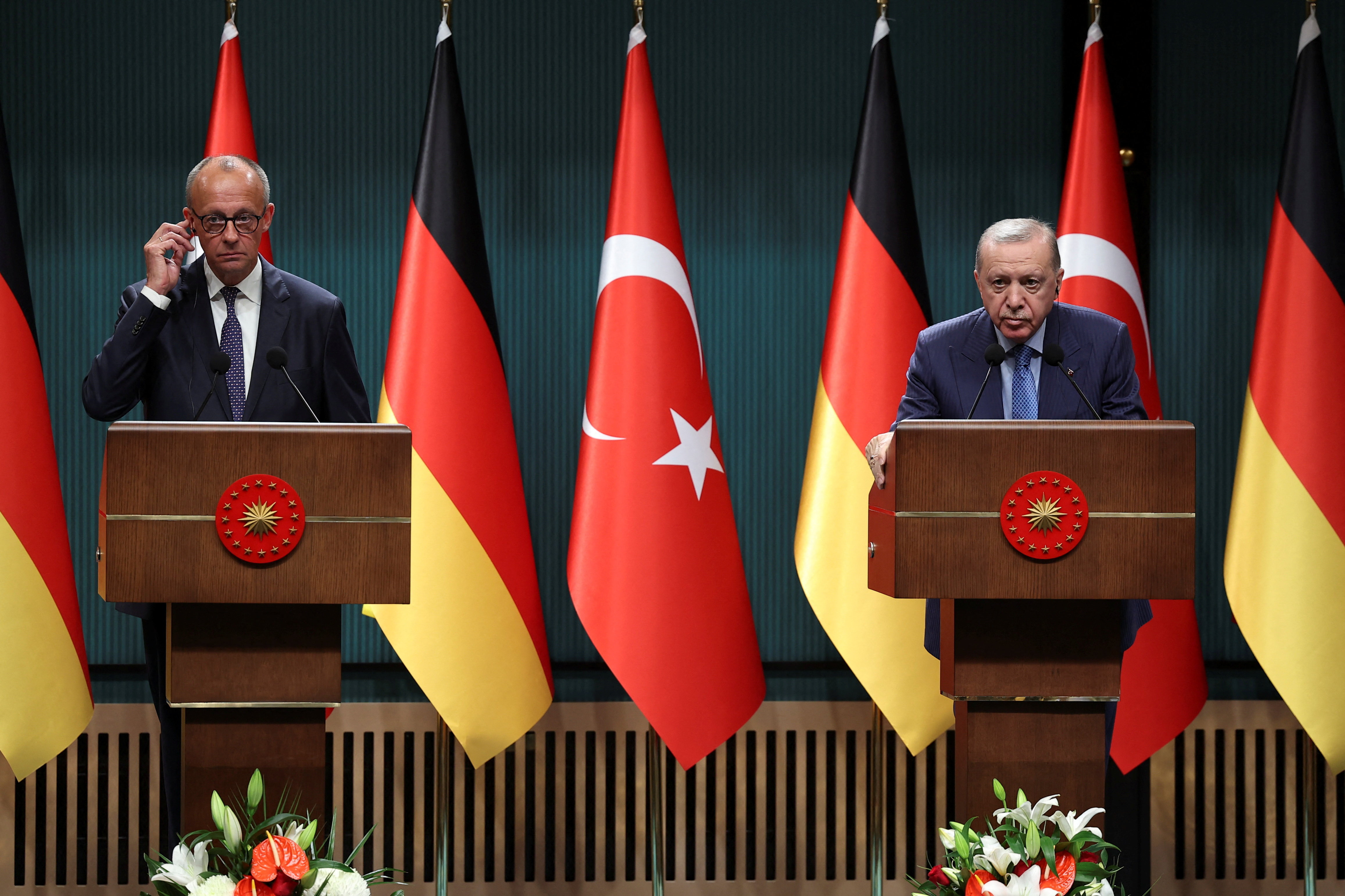 Διαφωνία Μερτς – Ερντογάν για τα «κριτήρια της Κοπεγχάγης» και εκατέρωθεν πυρά για τη Γάζα-1