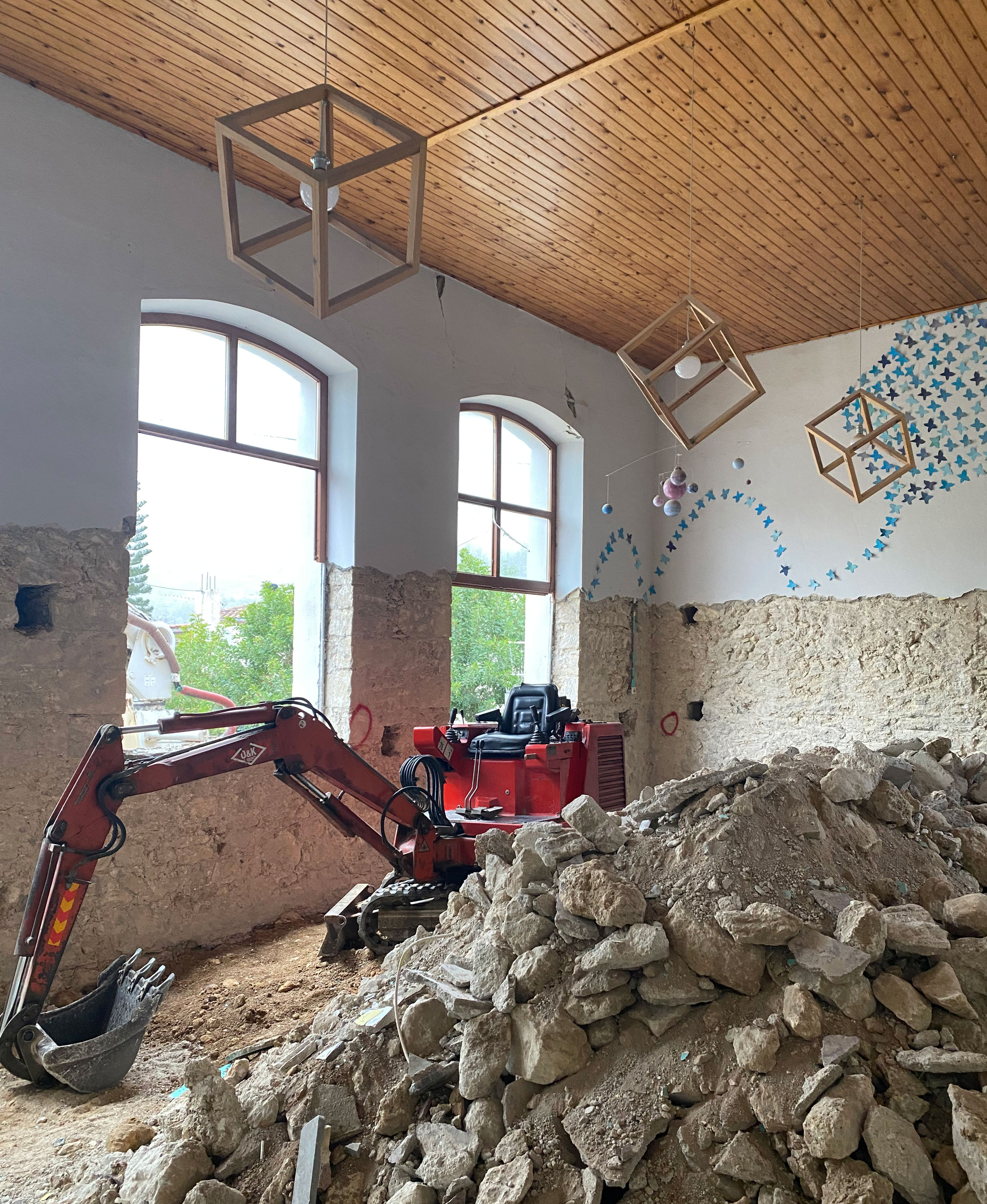 Κρήτη: Η αναγέννηση ενός σχολείου «τραυματισμένου» από τον σεισμό-4