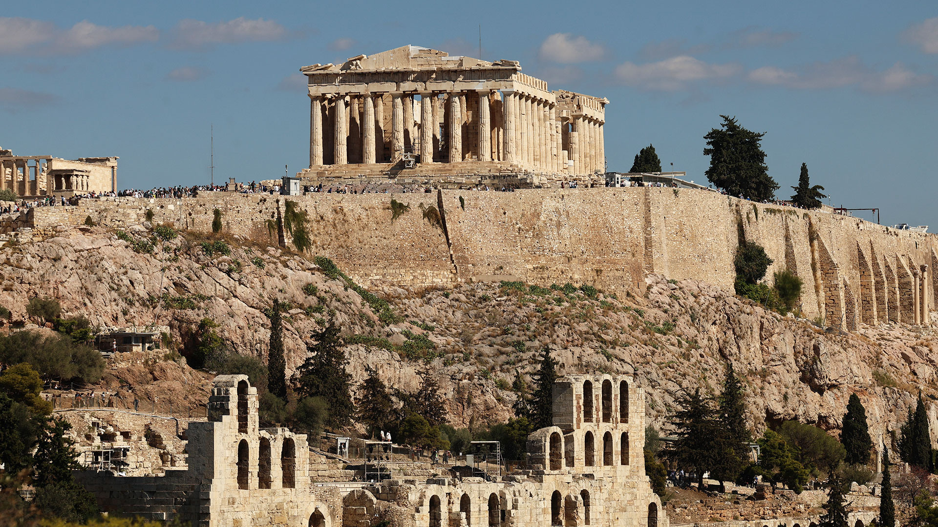 Ο Παρθενώνας «ελεύθερος» από σκαλωσιές – «Μοιάζει σαν να καθάρισε ο ουρανός»-5