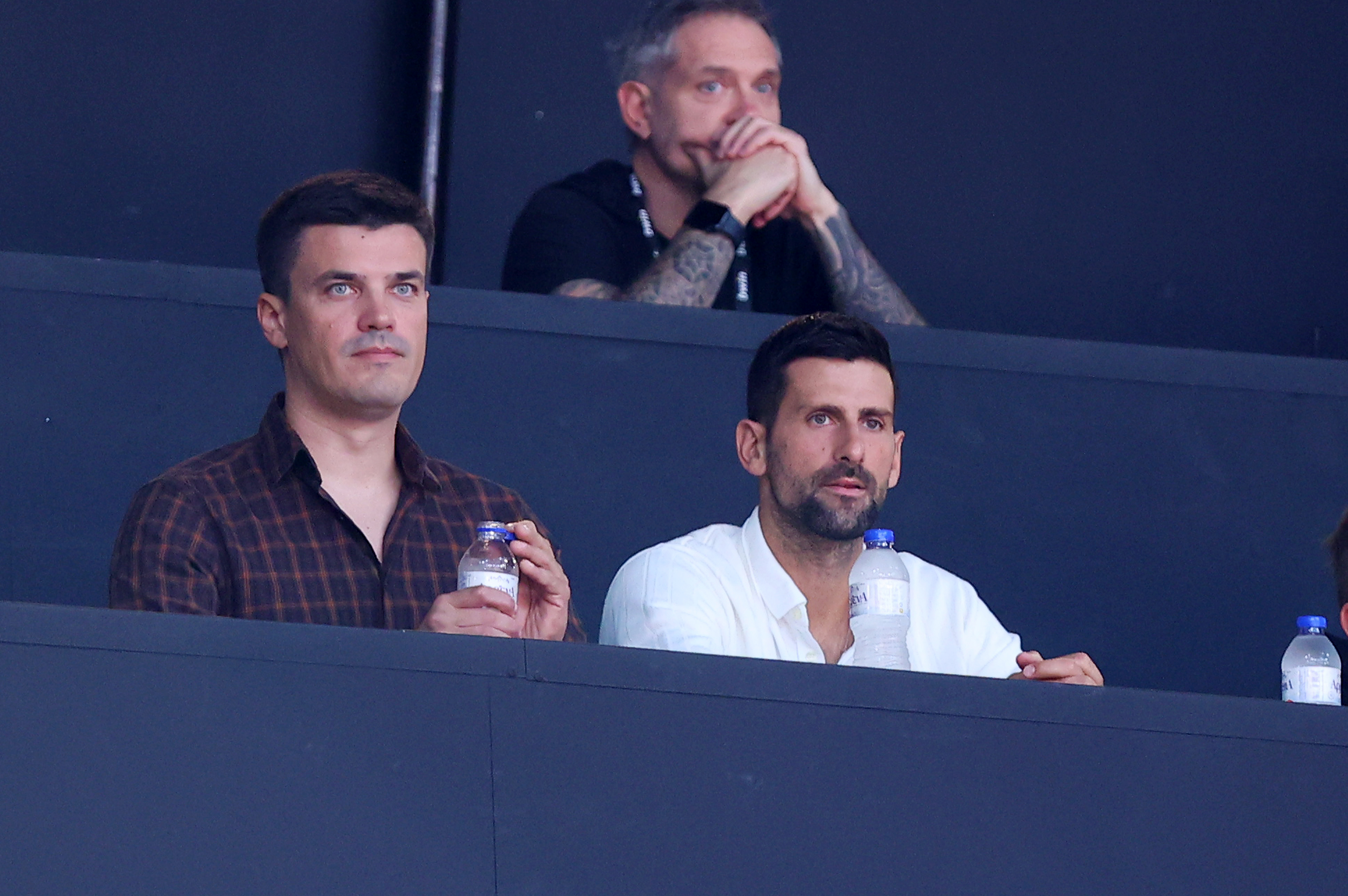 Ολυμπιακός – Μονακό: Στο ΣΕΦ ο Λάνθιμος και ο Τζόκοβιτς (εικόνες)-2