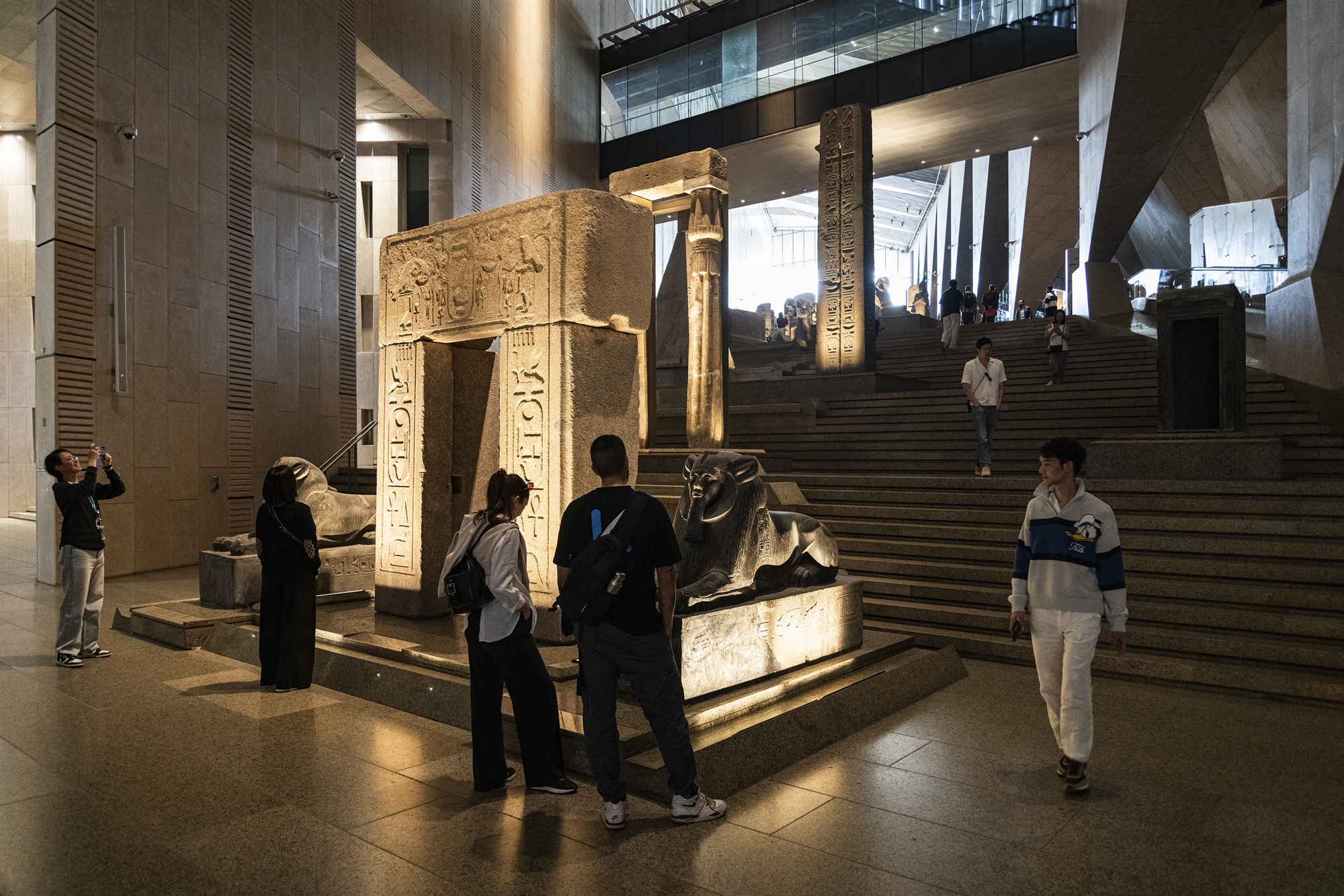 Μεγάλο Αιγυπτιακό Μουσείο: Το «πετράδι» της Γκίζας αποκαλύπτεται-2