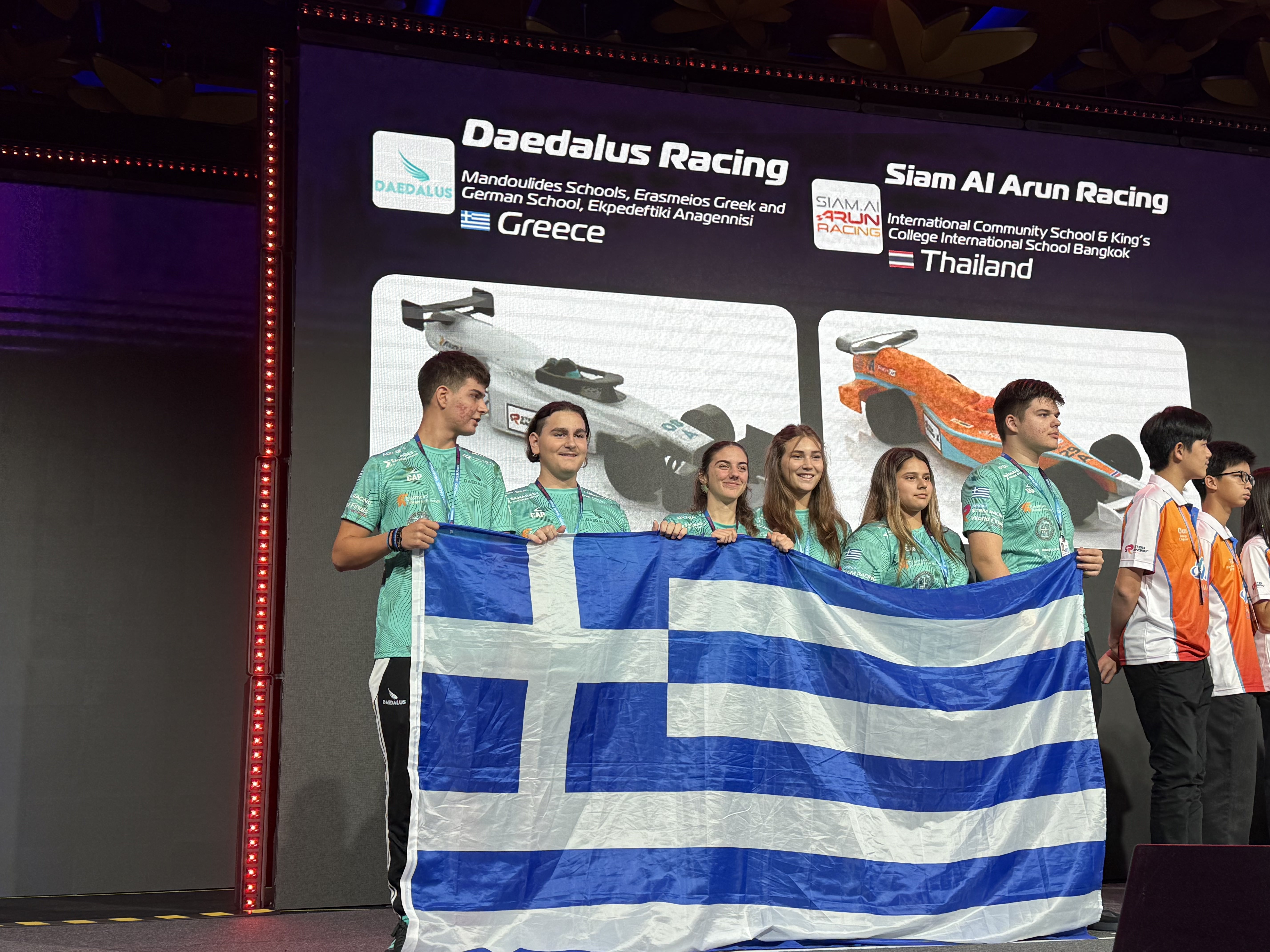 Η Daedalus Racing στους κορυφαίους του κόσμου στον Παγκόσμιο Τελικό STEM Racing στη Σιγκαπούρη-1