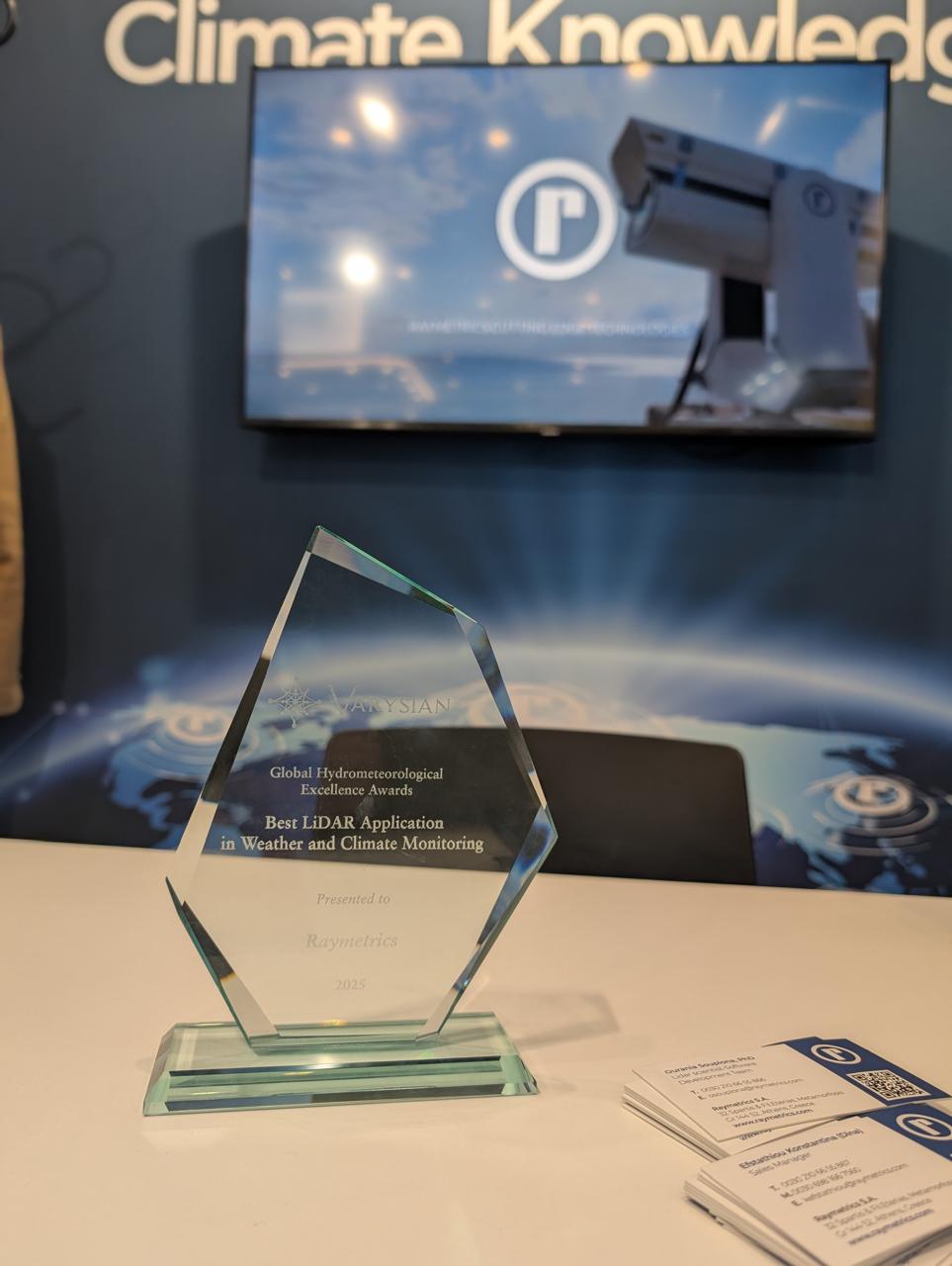 Η Raymetrics, η πρώτη ελληνική εταιρεία που τιμάται με διεθνές βραβείο στην μετεωρολογία-2