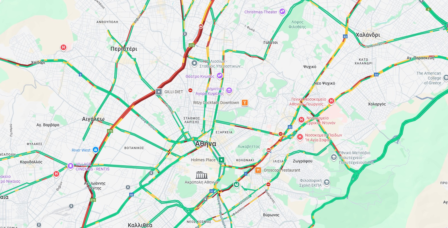 Κίνηση στους δρόμους: Στο «κόκκινο» ο Κηφισός – Πού άλλου υπάρχουν προβλήματα-1