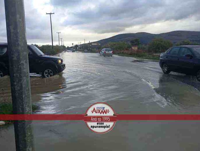 Κακοκαιρία: Εικόνες χάους στο Μεσολόγγι – Κλειστά τα σχολεία αύριο-3