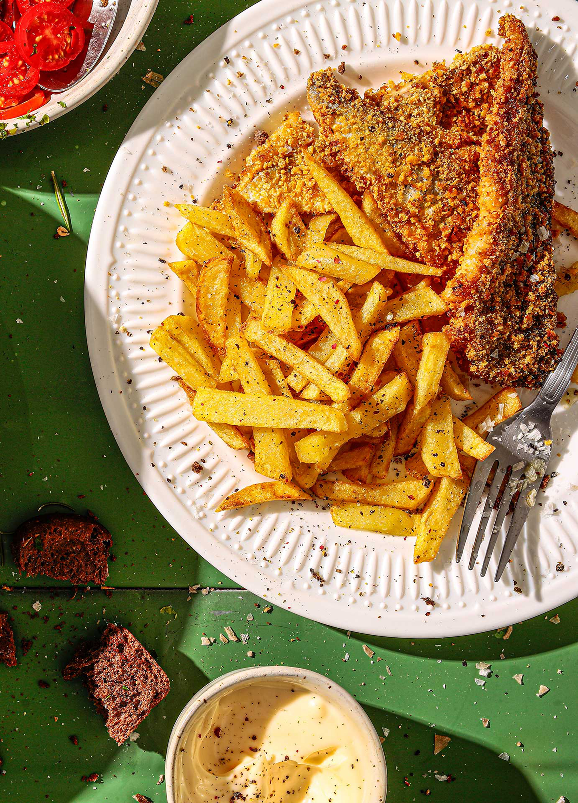 Τι έχει για βραδινό; Fish and chips-1