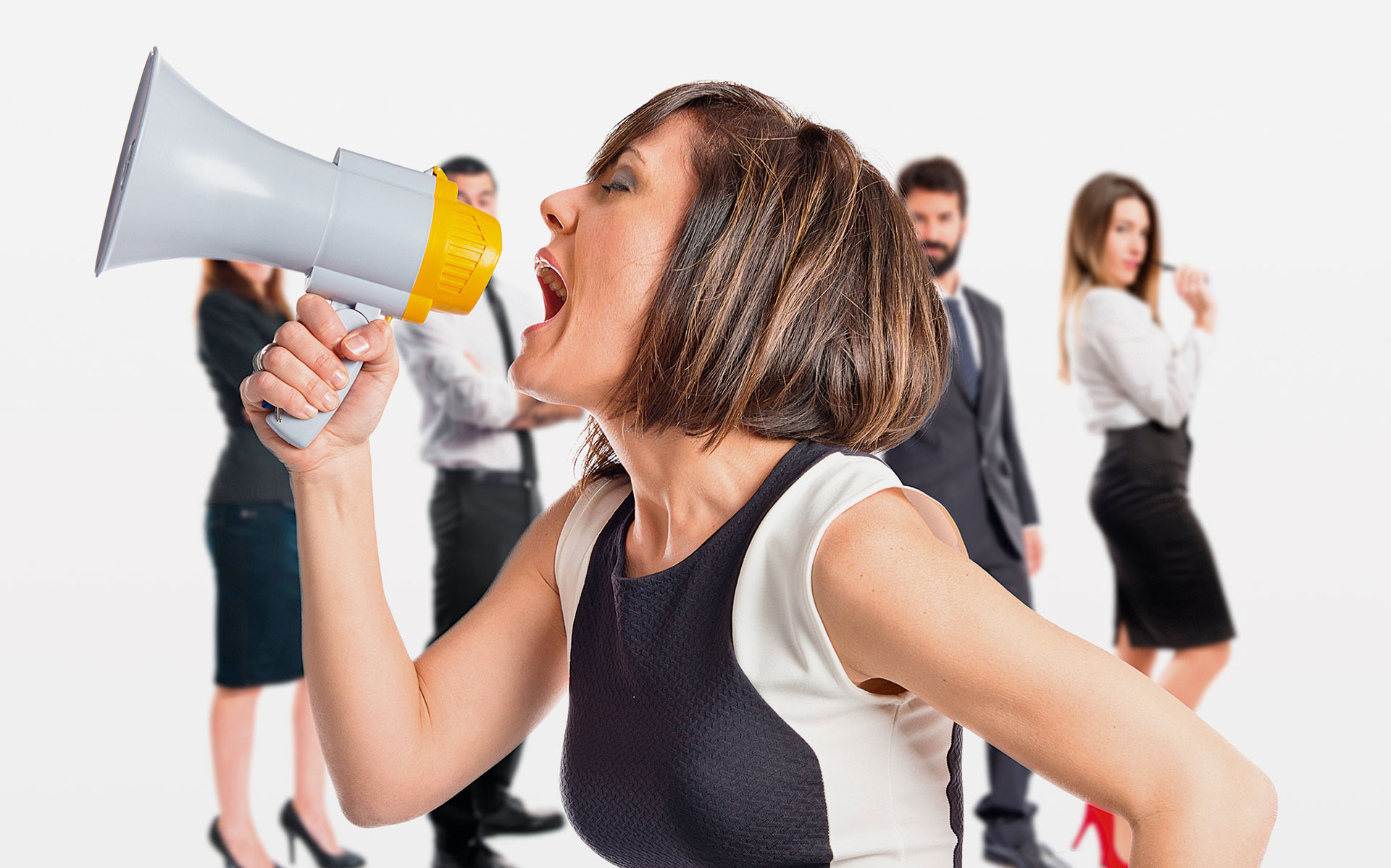 Μπλα, μπλα, μπλα, μπλα. Μη με διακόπτετε! Μπλα, μπλα, μπλα, μπλα. Θα μ’ αφήσετε να ολοκληρώσω;-1