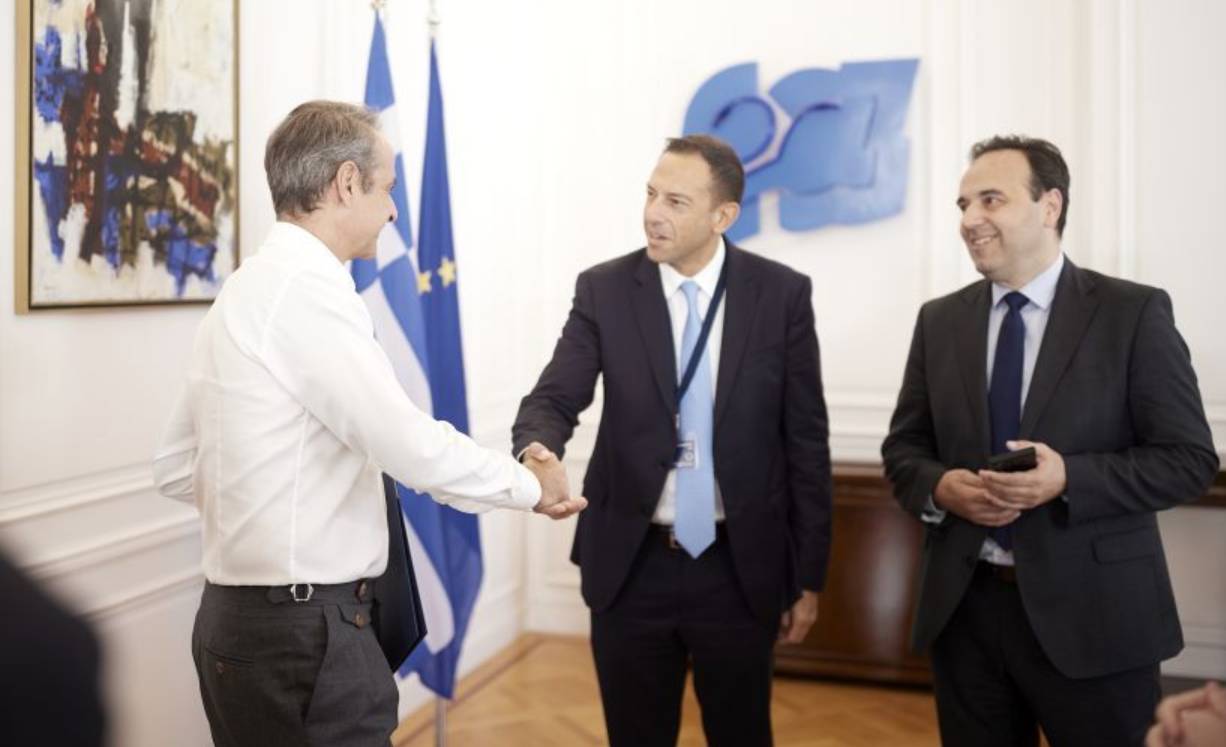 Συνάντηση Μητσοτάκη με τον αντιπρόεδρο της Google: Στο επίκεντρο η ασφάλεια των παιδιών στο διαδίκτυο-1