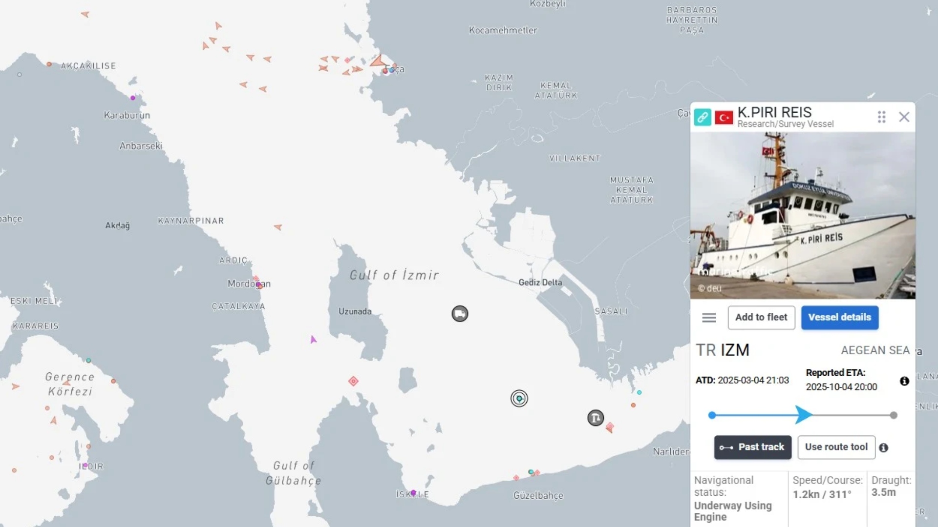 Τουρκία: Απέπλευσε το «Πίρι Ρέις» από το λιμάνι της Σμύρνης-1