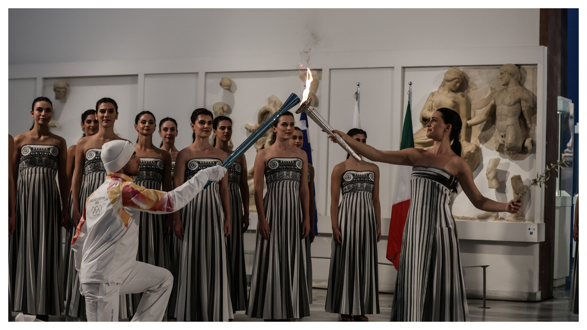 Αρχαία Ολυμπία: Ξεκίνησε το ταξίδι της Ολυμπιακής Φλόγας – Εικόνες από την Τελετή Αφής-5