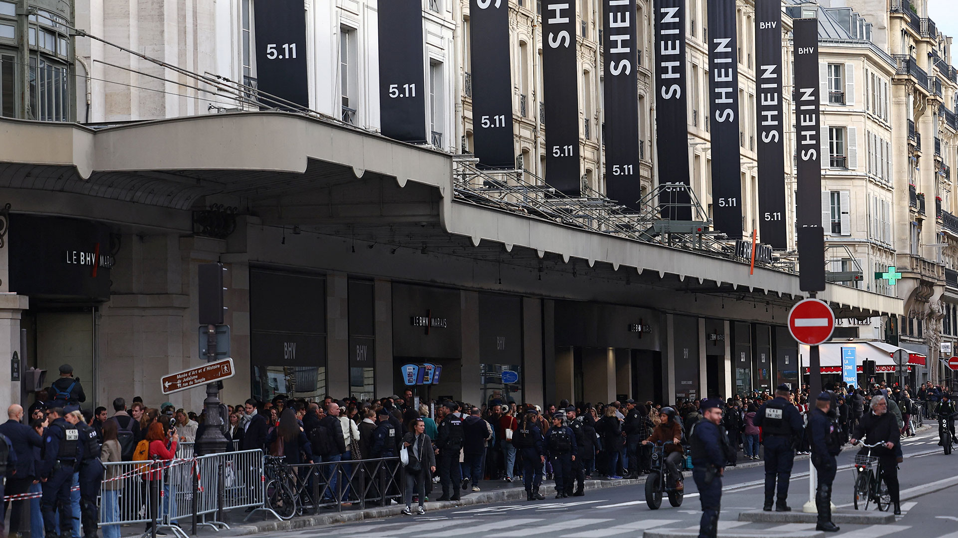 Γαλλία: Μπλόκο στη Shein από την κυβέρνηση – Επεισόδια στα εγκαίνια καταστήματος στο Παρίσι-2