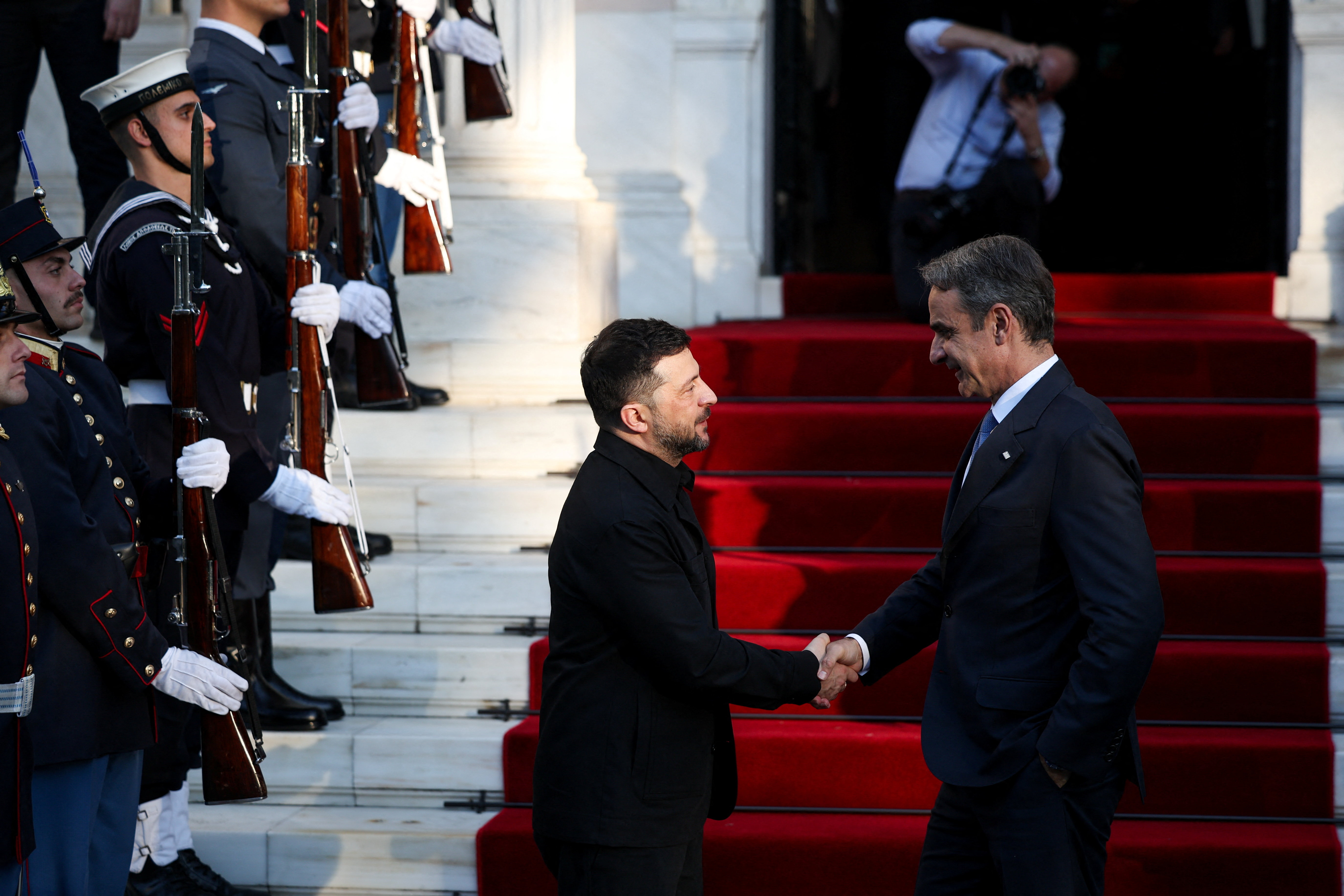 Κοινή δήλωση Μητσοτάκη – Ζελένσκι για ειρήνη, ασφάλεια και ενεργειακή συνεργασία-1