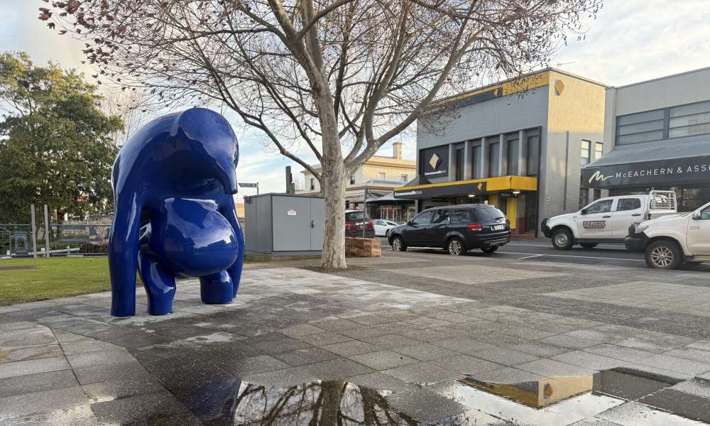 Αυστραλία: 19χρονη κατηγορείται για φθορά έργου τέχνης – Του έβαλε αυτοκόλλητα μάτια-1