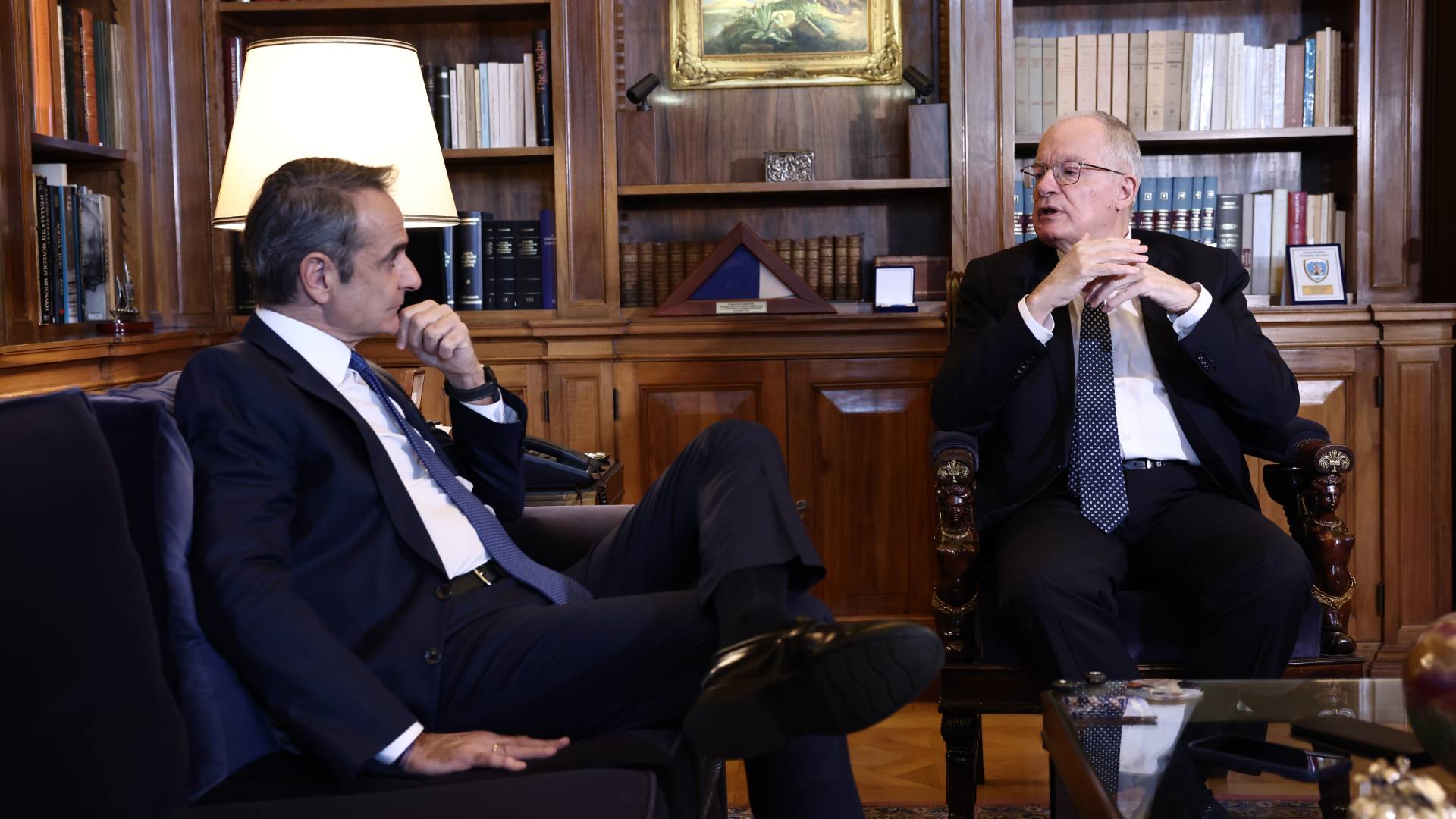 Μητσοτάκης σε Τασούλα: «Πρωταγωνίστρια στον τομέα της ενέργειας η Ελλάδα»-3