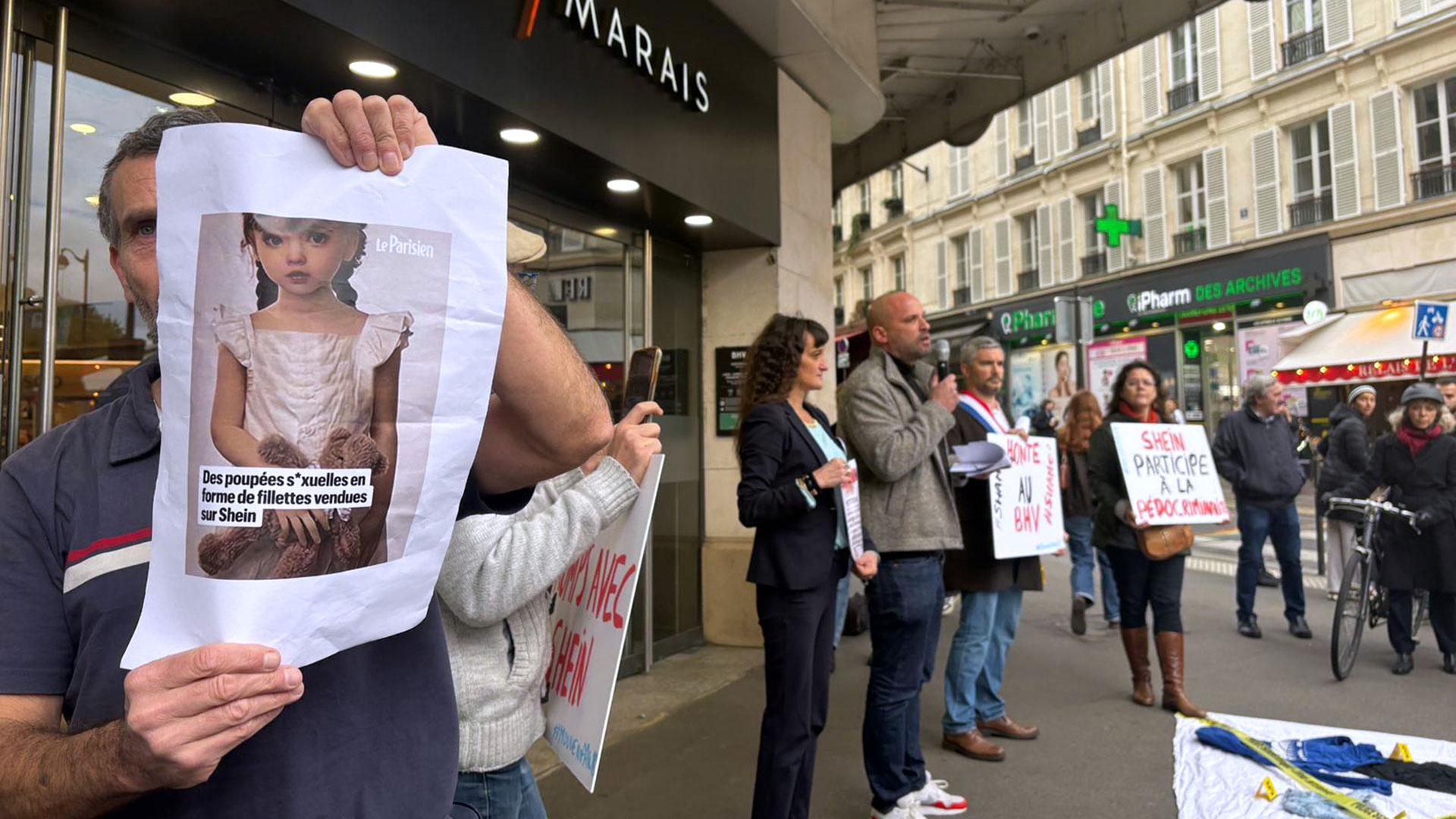 Γαλλία: Μπλόκο στη Shein από την κυβέρνηση – Επεισόδια στα εγκαίνια καταστήματος στο Παρίσι-1
