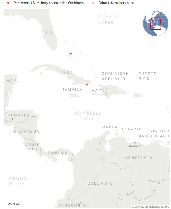 ΗΠΑ: Ο χάρτης των 19 επιθέσεων και οι πιθανοί στόχοι στη Βενεζουέλα-2