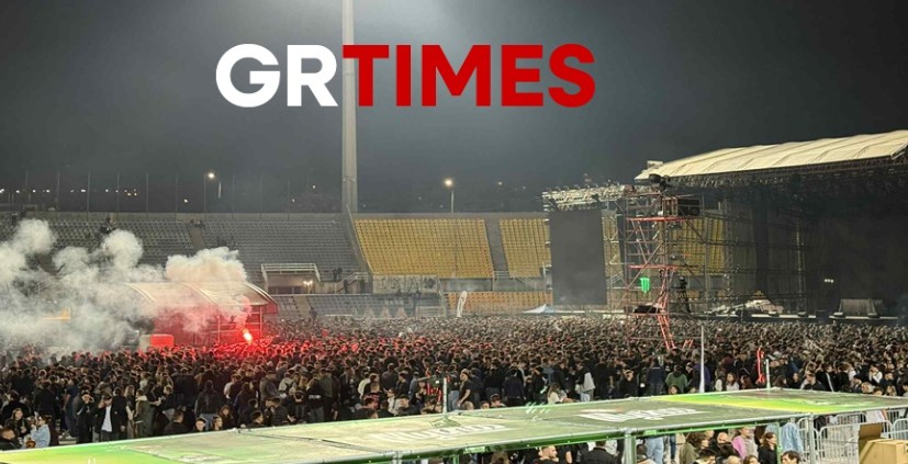 Θεσσαλονίκη: Πλήθος κόσμου στο Καυτανζόγλειο για τη συναυλία του ΛΕΞ-2