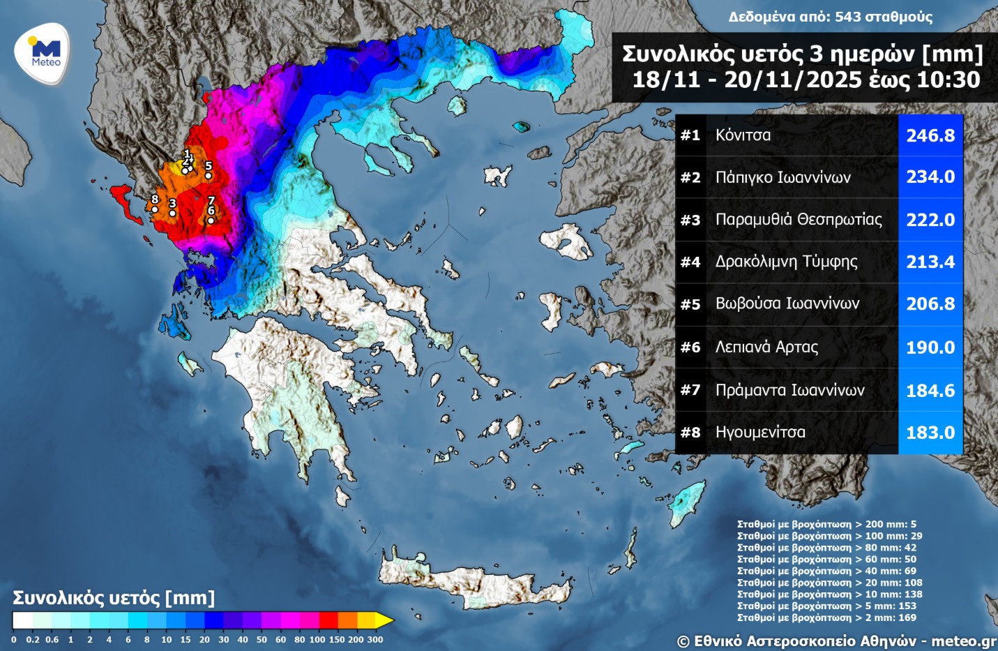Κακοκαιρία: Πλημμύρες και προβλήματα στην Κέρκυρα – Πότε υποχωρούν τα φαινόμενα [εικόνες και βίντεο]-1