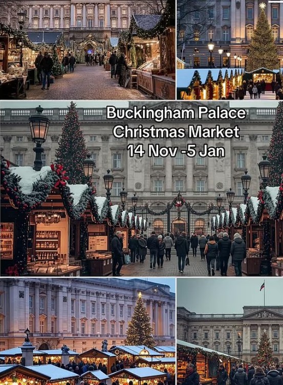 Βρετανία: Η χριστουγεννιάτικη αγορά του Μπάκιγχαμ… ήταν απάτη-1