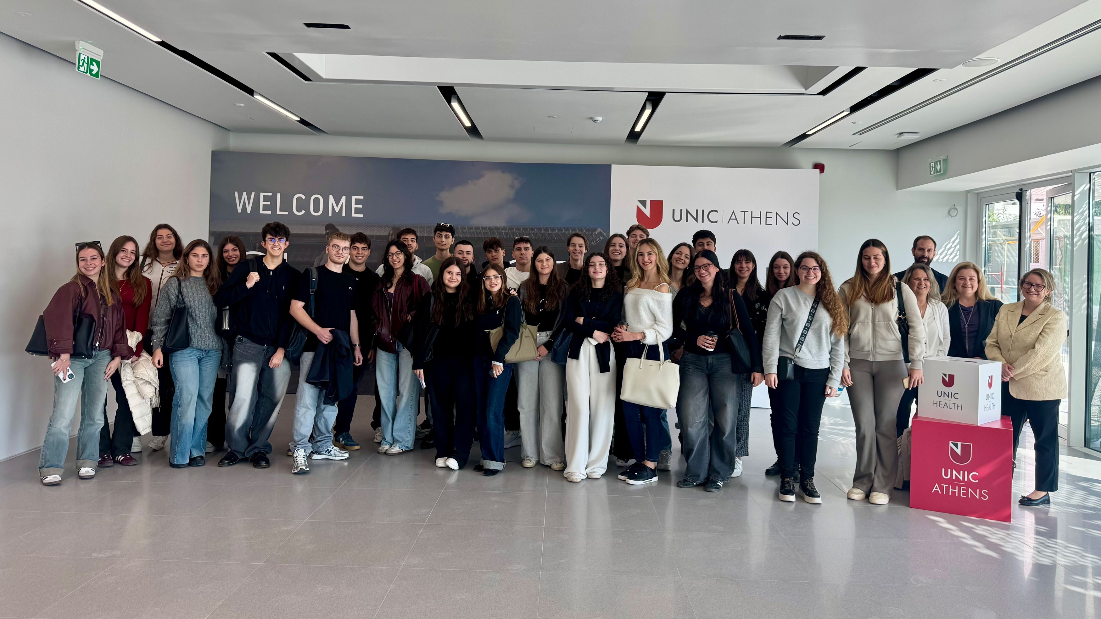 UNIC Athens: Υποδέχτηκε τους πρώτους φοιτητές και φοιτήτριες-1