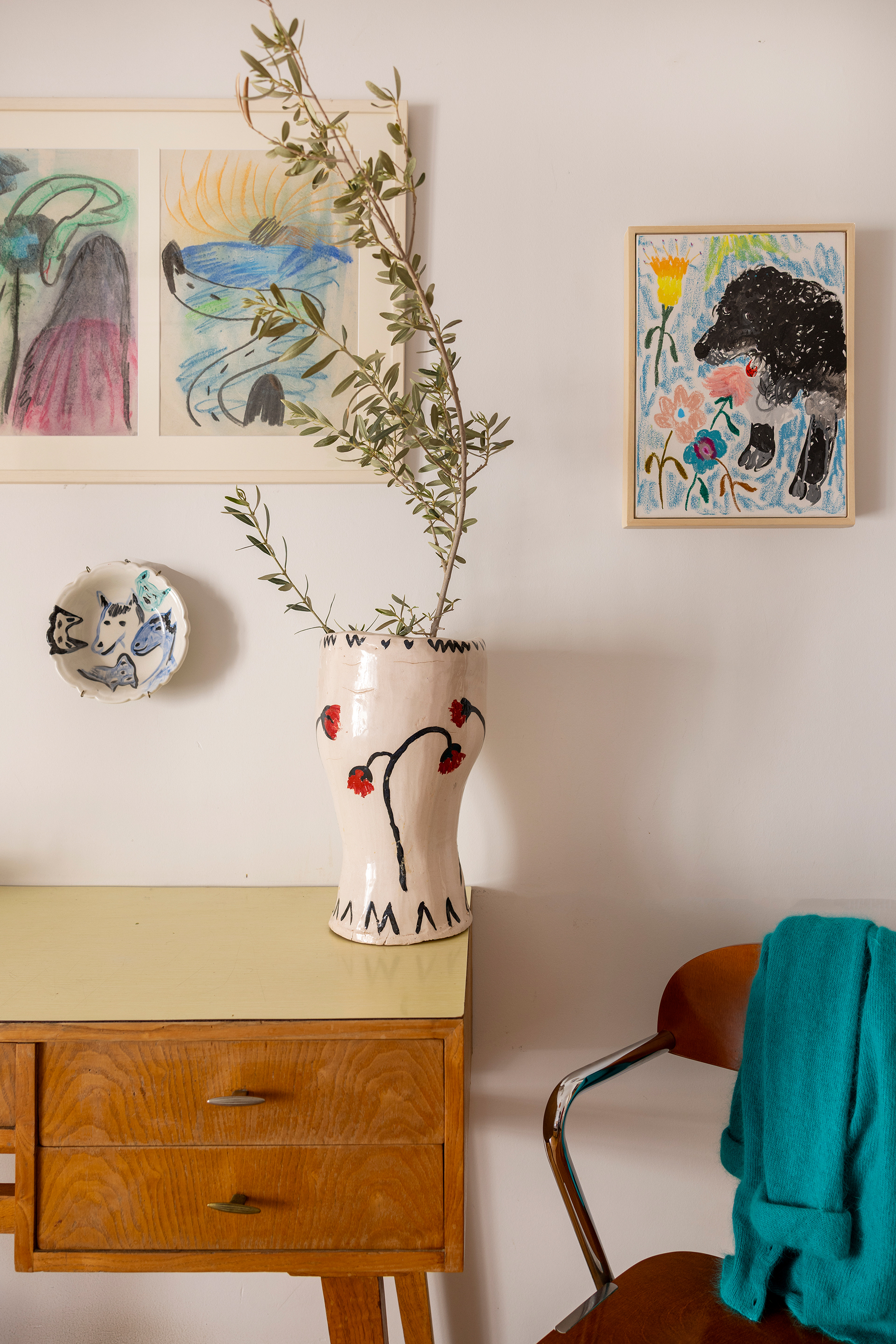 Ενα «πολύχρωμο» σπίτι στη Φωκίωνος Νέγρη-3