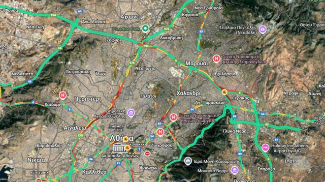 κίνηση-στους-δρόμους-μεγάλη-ταλαιπωρ-563976259