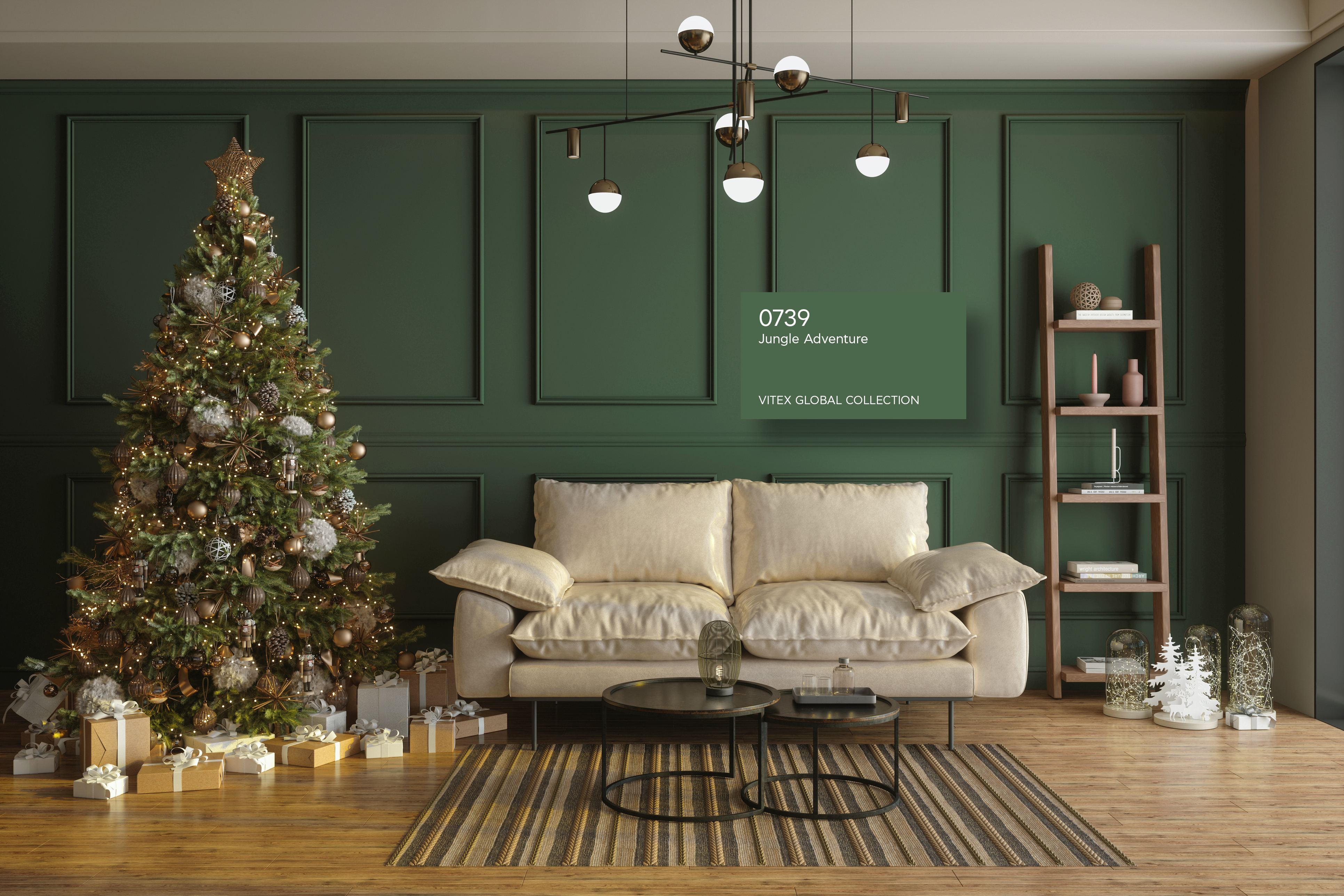 5 μοναδικές χριστουγεννιάτικες αποχρώσεις για να μεταμορφώσετε το σπίτι σας-1