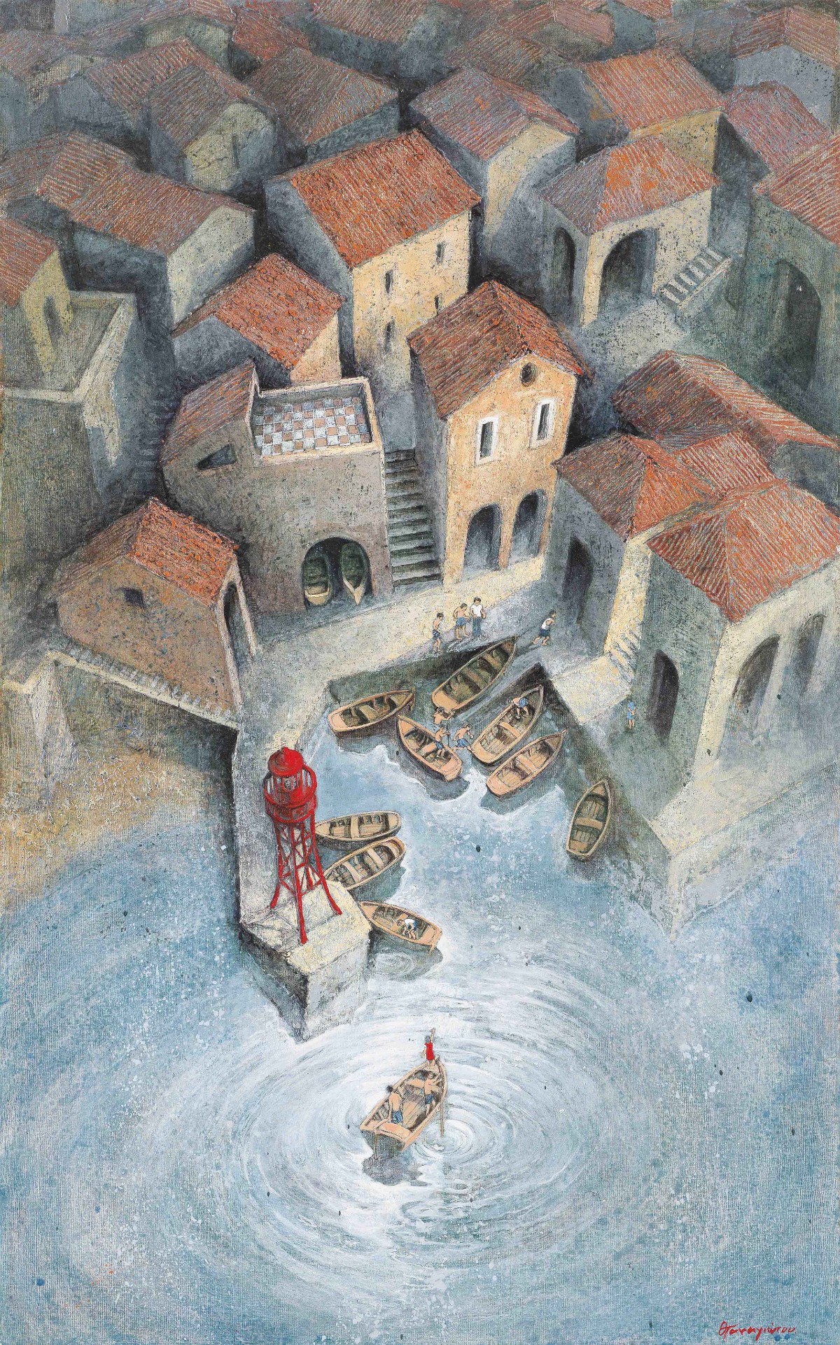 Μια τρυφερή ζωγραφική έκθεση του Θανάση Παναγιώτου στην γκαλερί Genesis-1