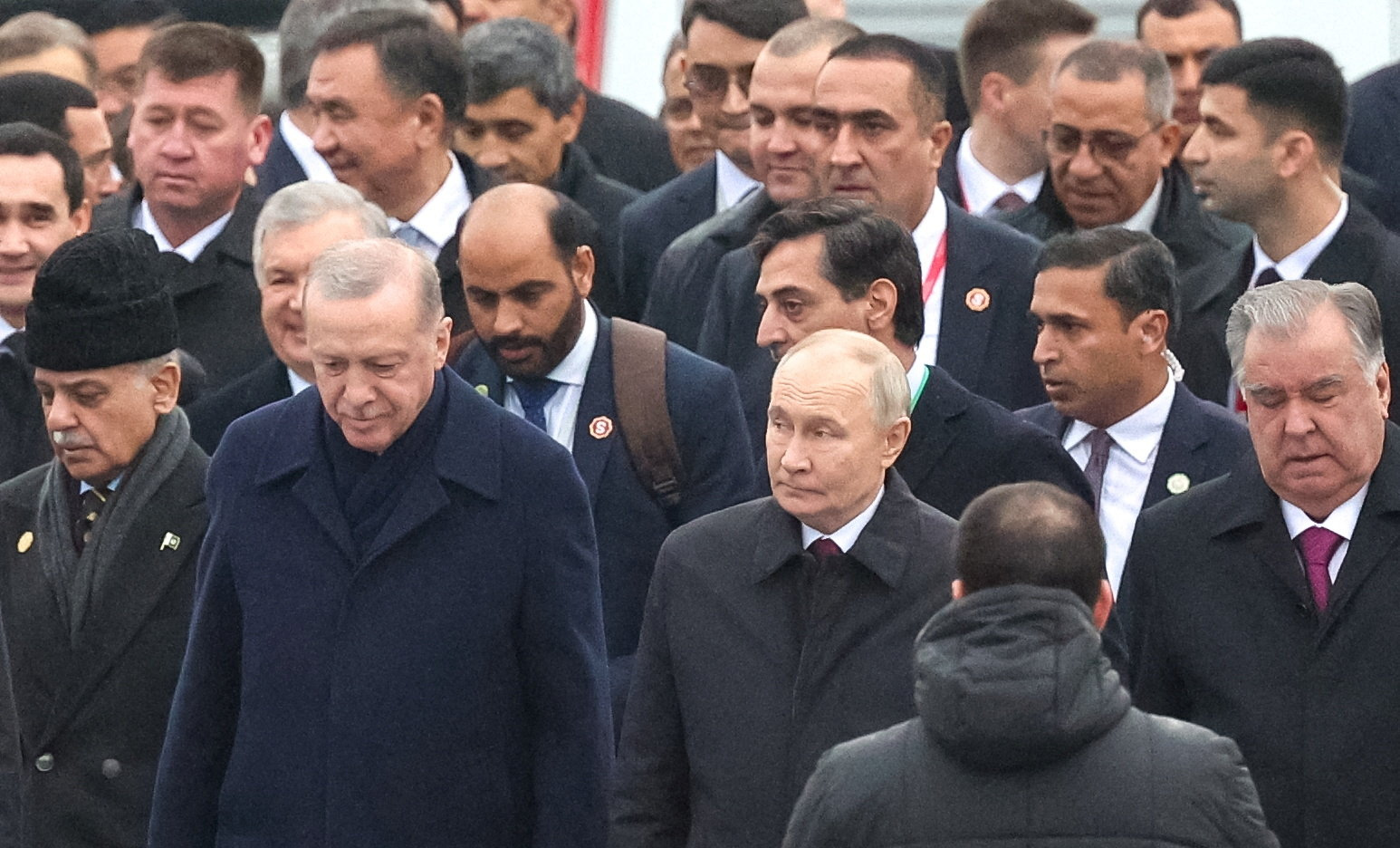 Συνάντηση Ερντογάν και Πούτιν στο Τουρκμενιστάν –  Επί τάπητος Ουκρανία και «παγωμένα» ρωσικά περιουσιακά στοιχεία-1