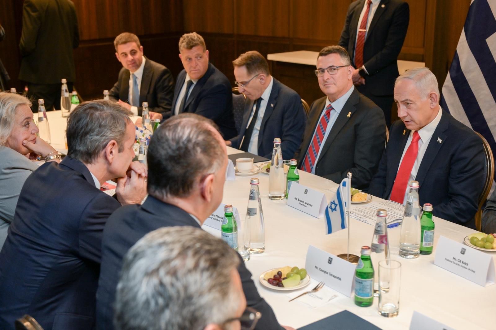 Τριμερής: Συνάντηση Νετανιάχου – Μητσοτάκη στην Ιερουσαλήμ-1