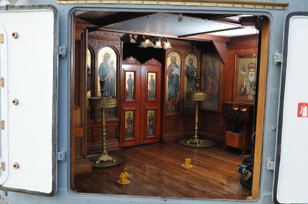 «Συντονίσου» στο Θωρηκτό Αβέρωφ – Επαναλειτουργεί ο ασύρματος του θρυλικού πλοίου-3